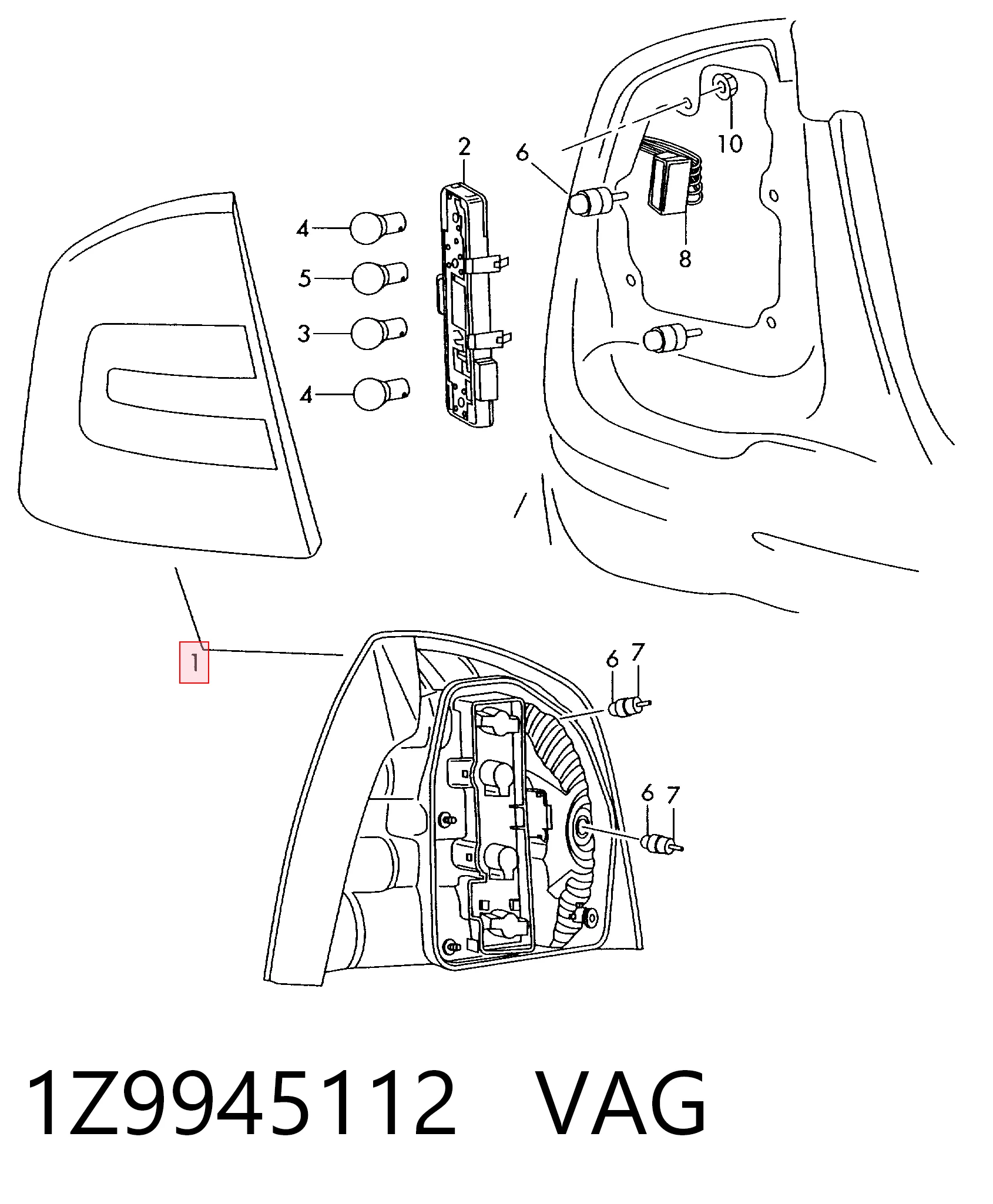 1Z9945112 VAG
