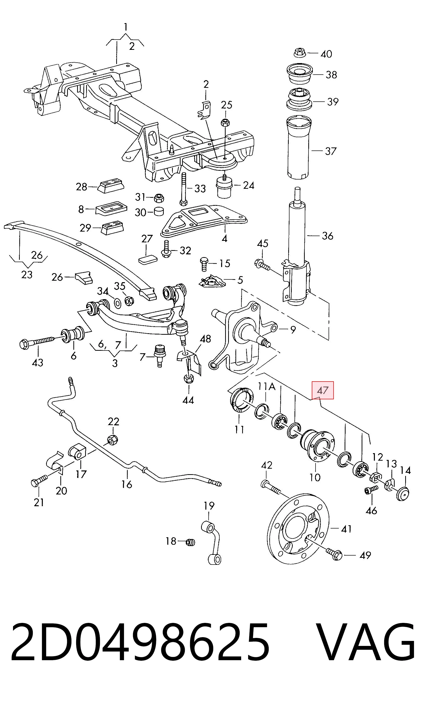 2D0498625 VAG