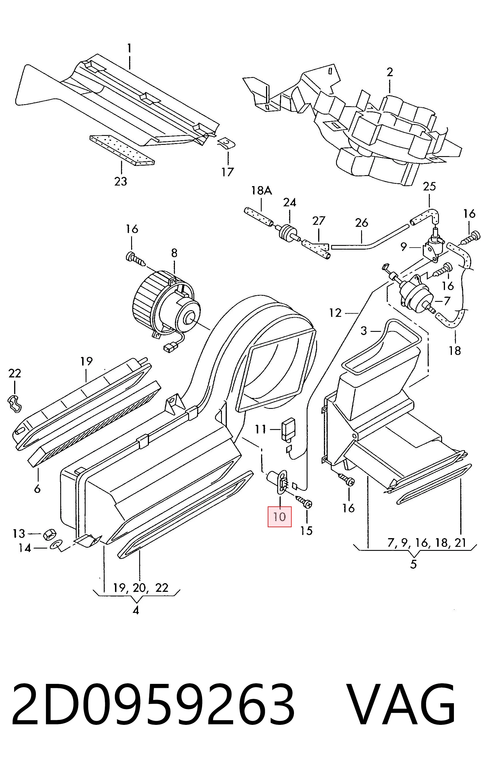 2D0959263 VAG
