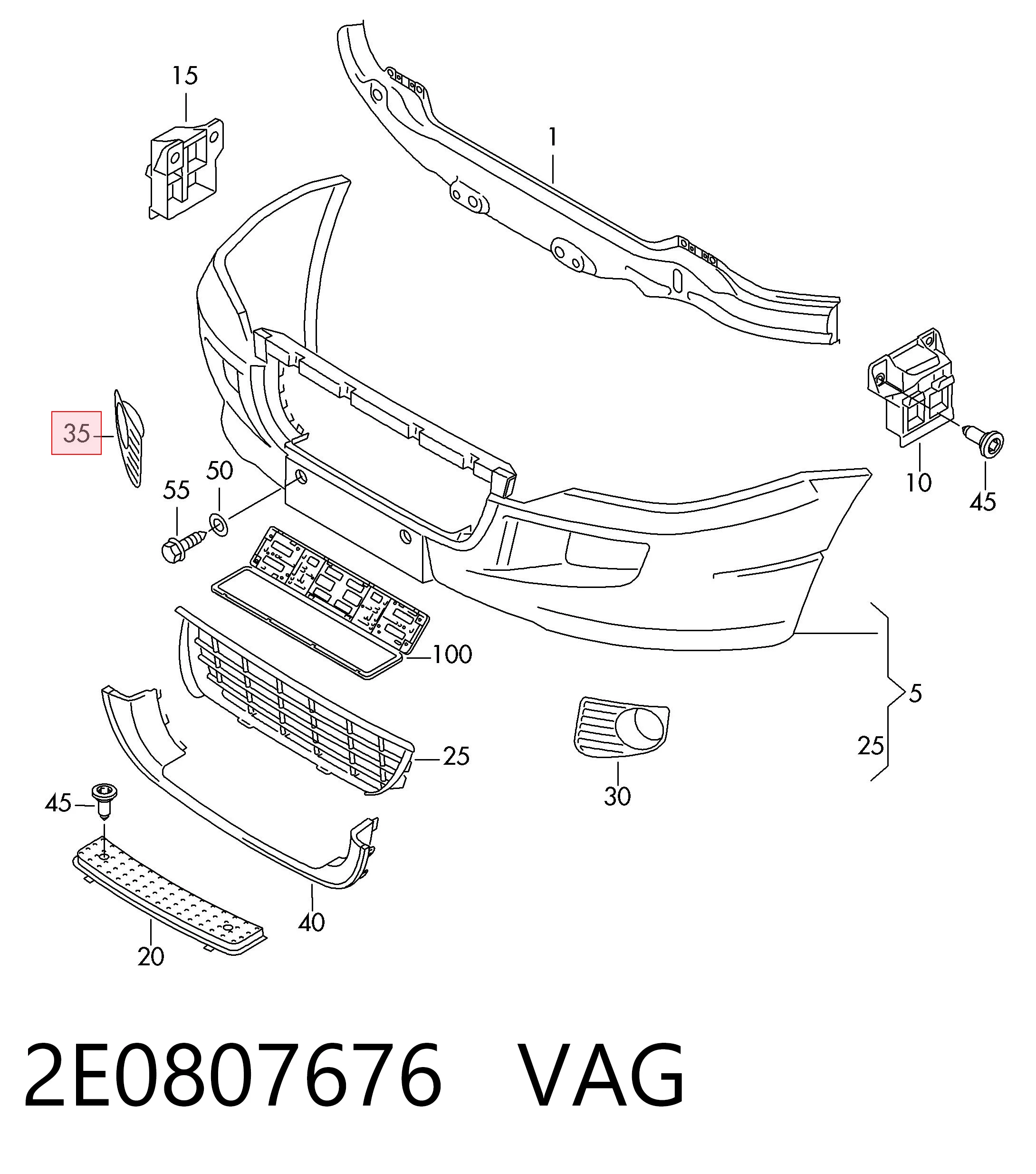 2E0807676 VAG