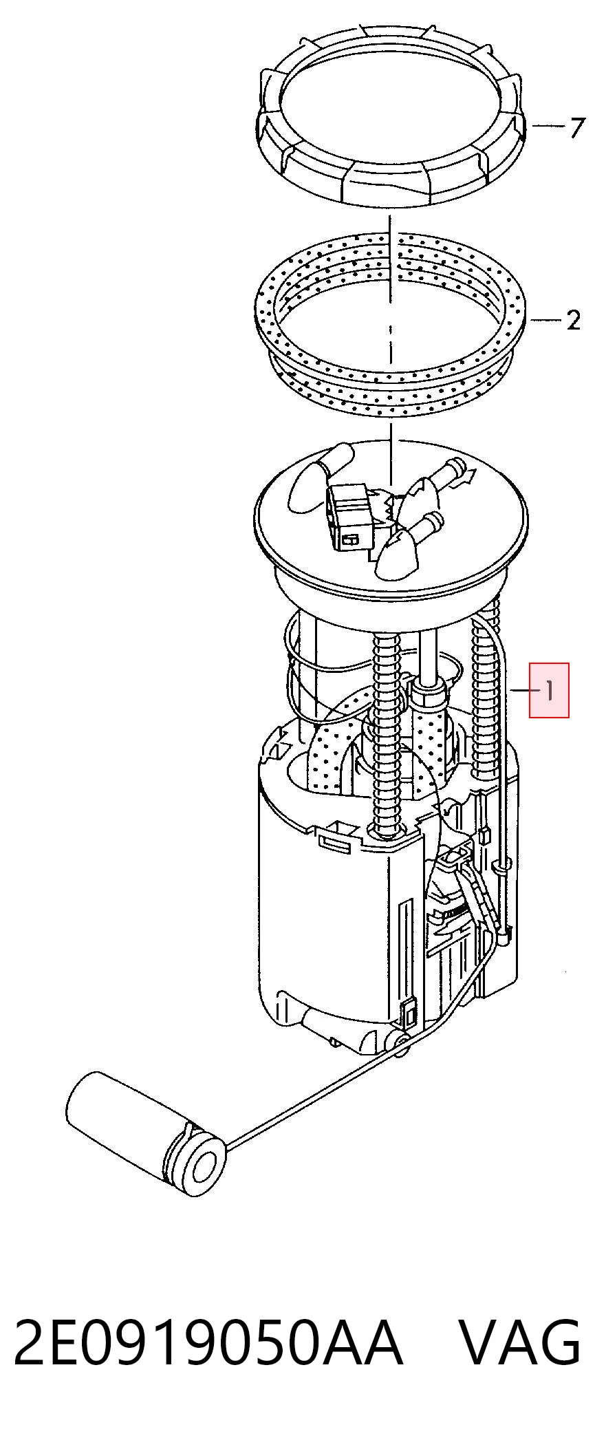2E0919050AA VAG
