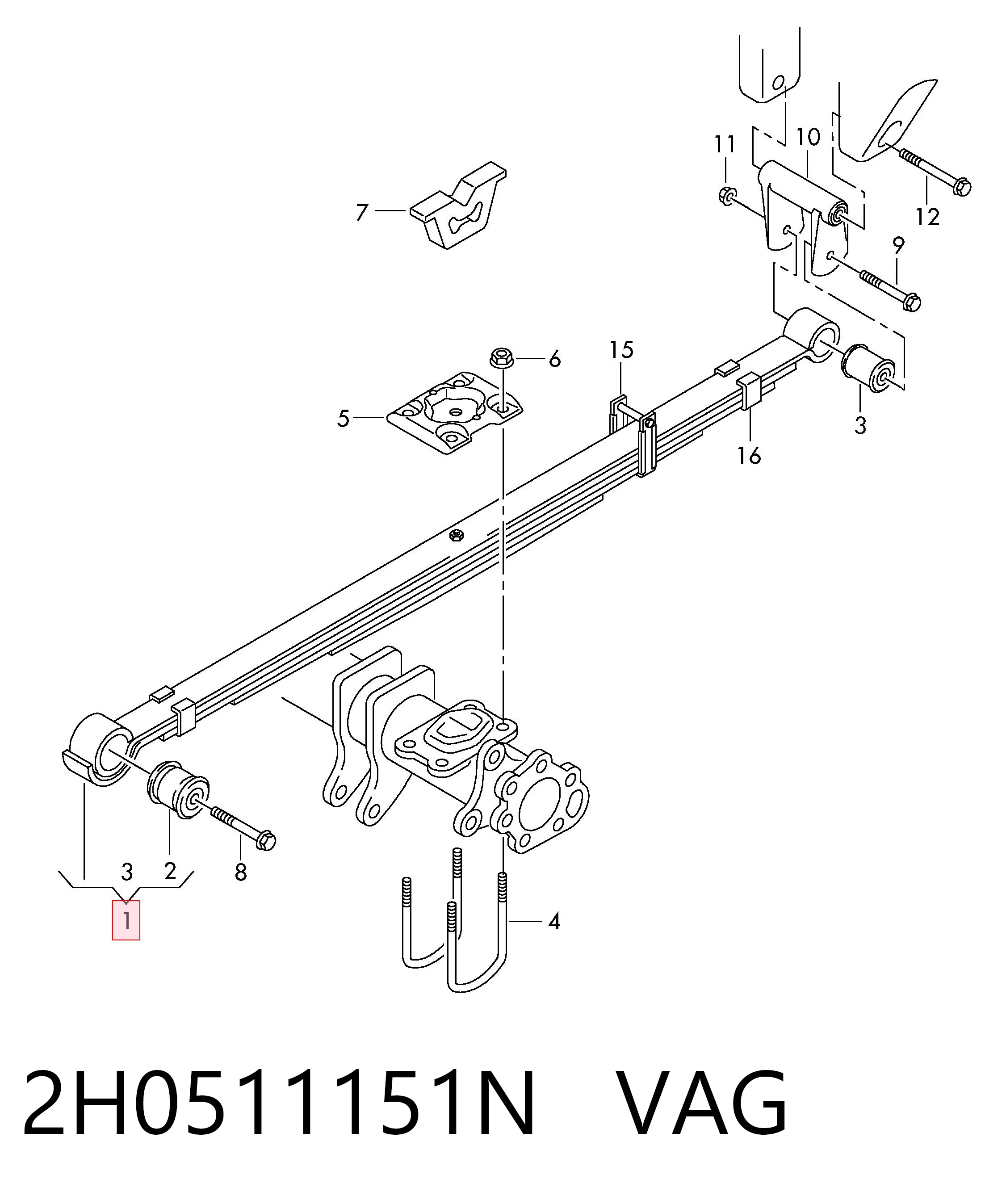 2H0511151N VAG