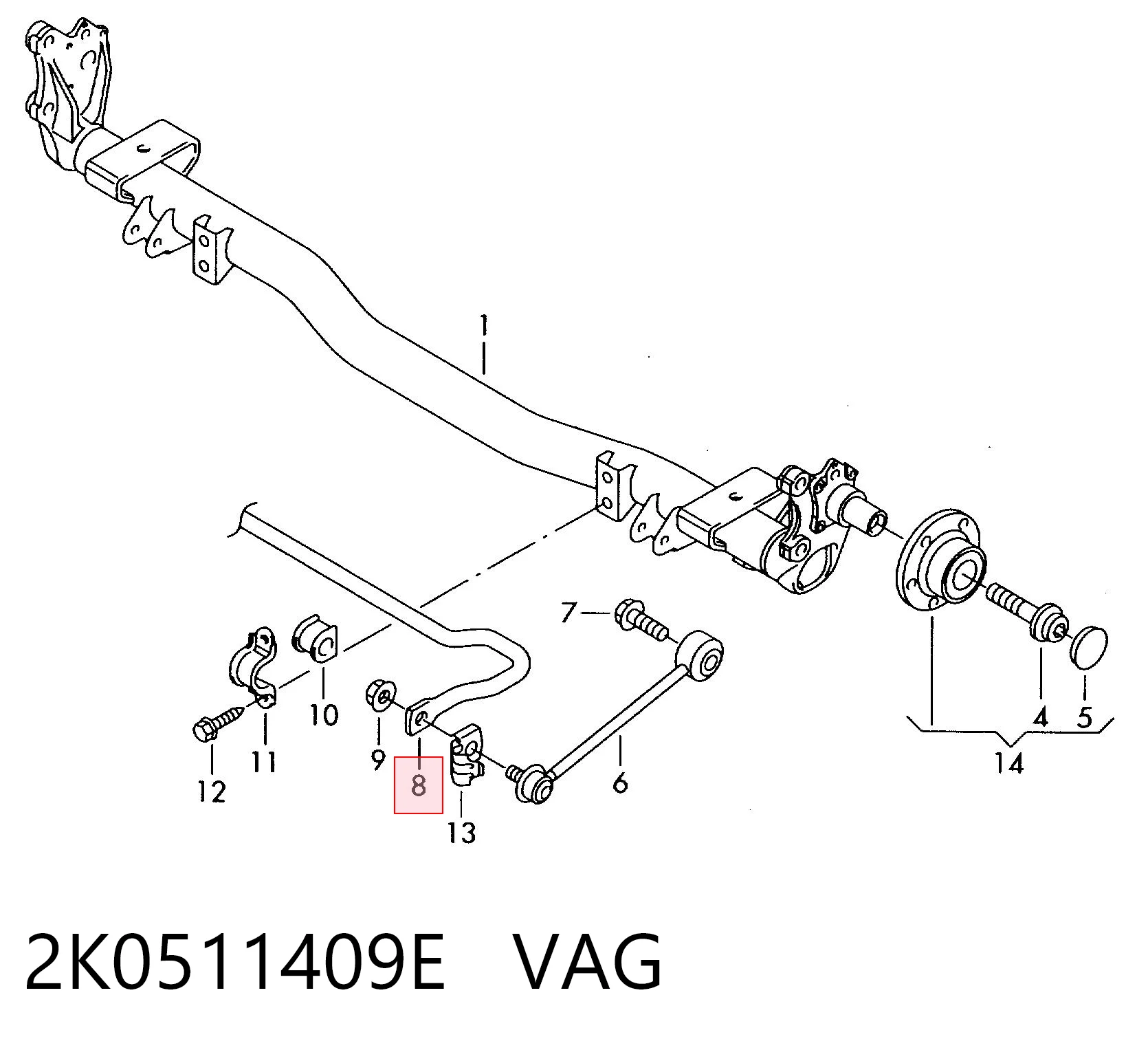 2K0511409E VAG