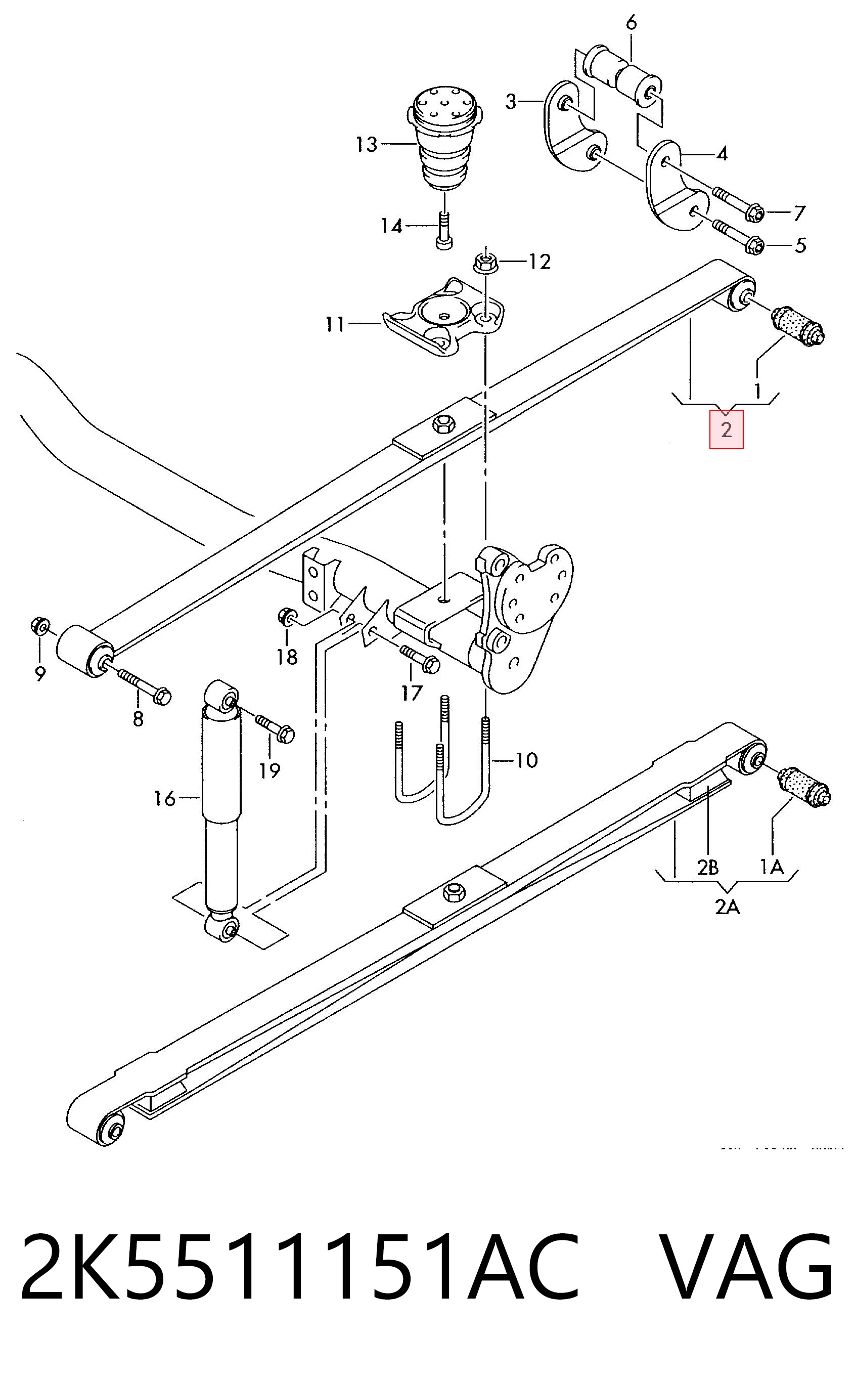 2K5511151AC VAG
