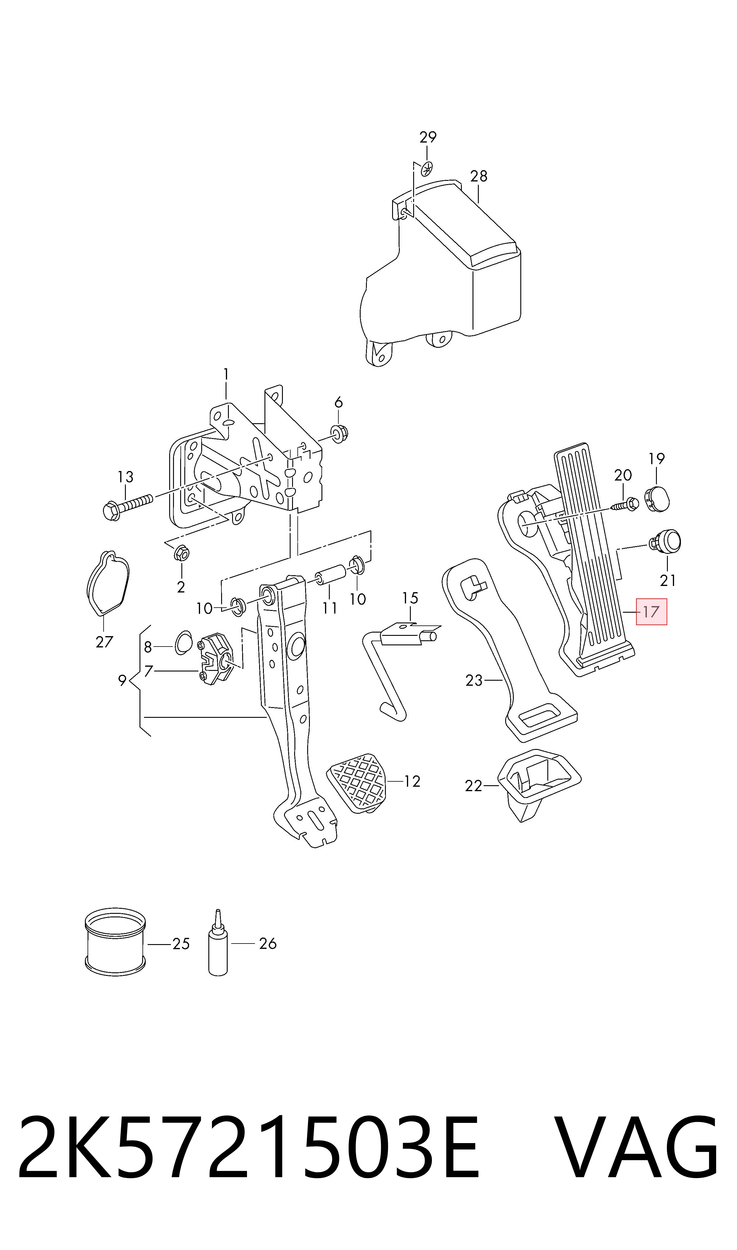 2K5721503E VAG