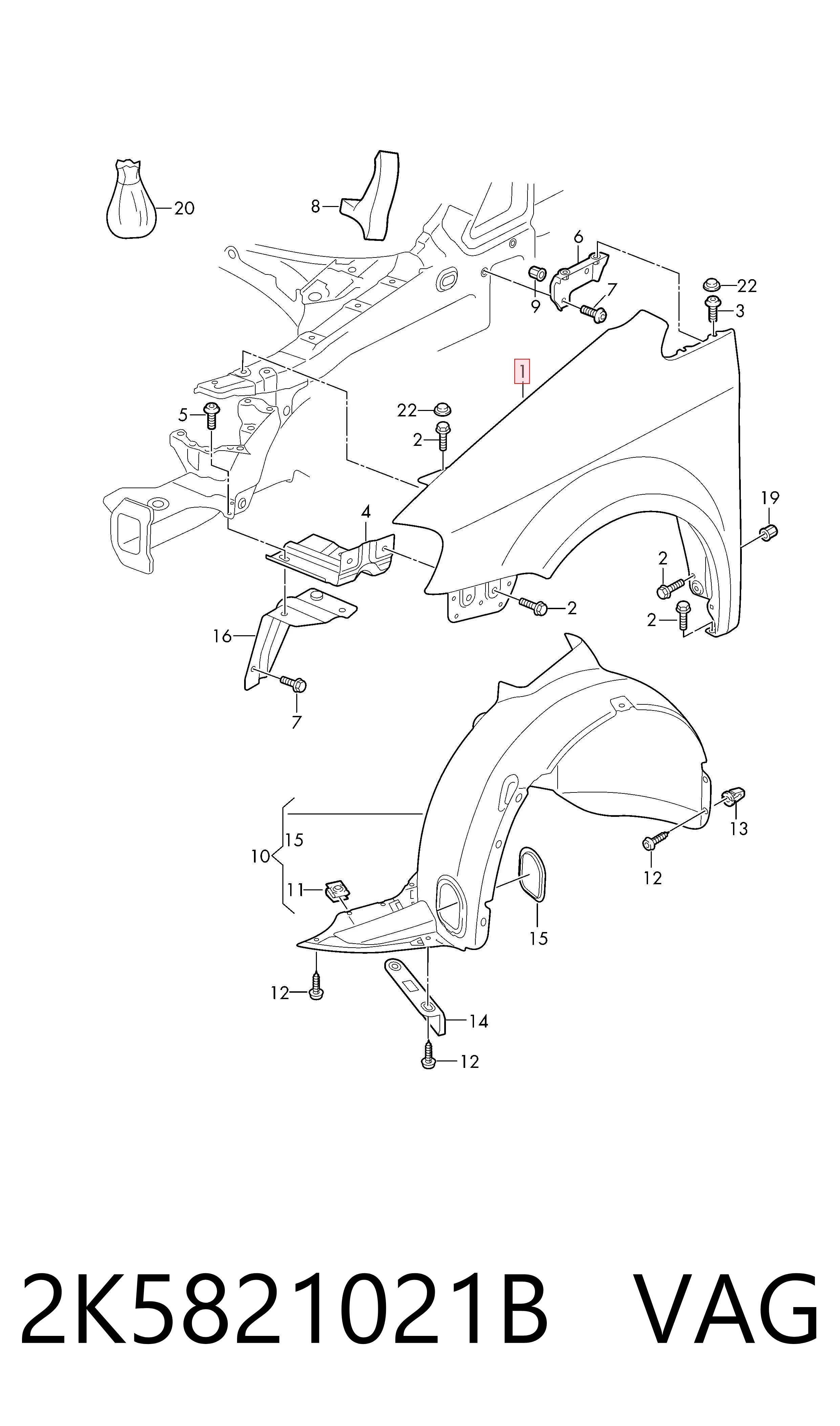 2K5821021B VAG