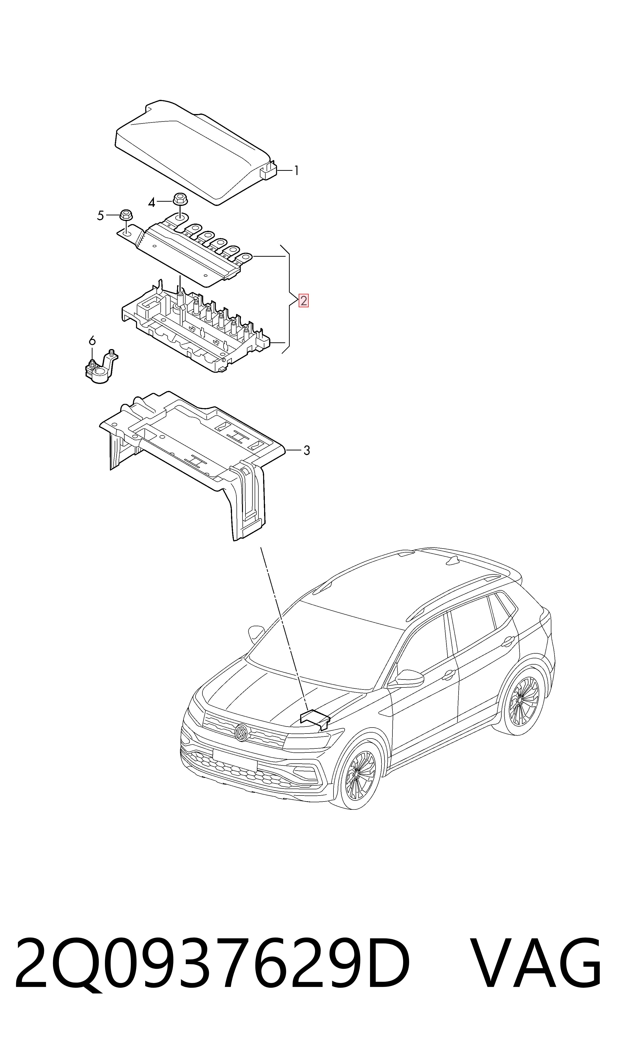 Skrzynka bezpieczników Seat Ibiza V