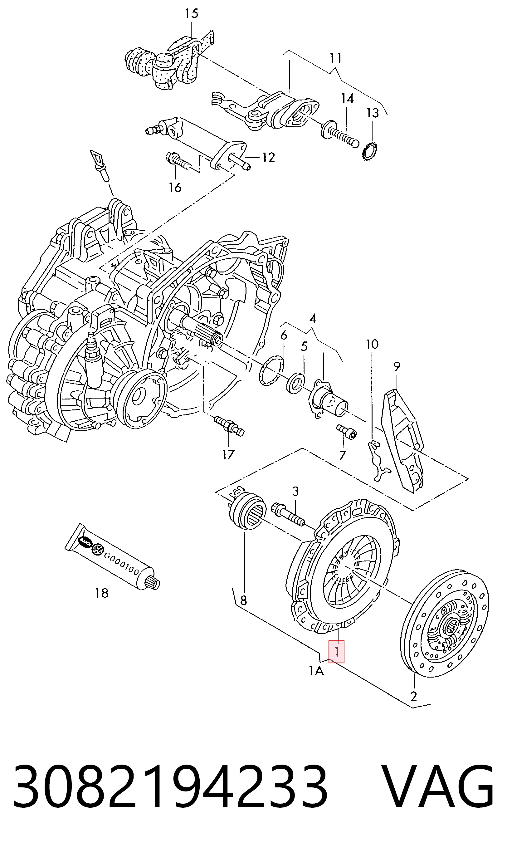 Do koszyka Docisk sprzęgła Seat Leon I 1M1