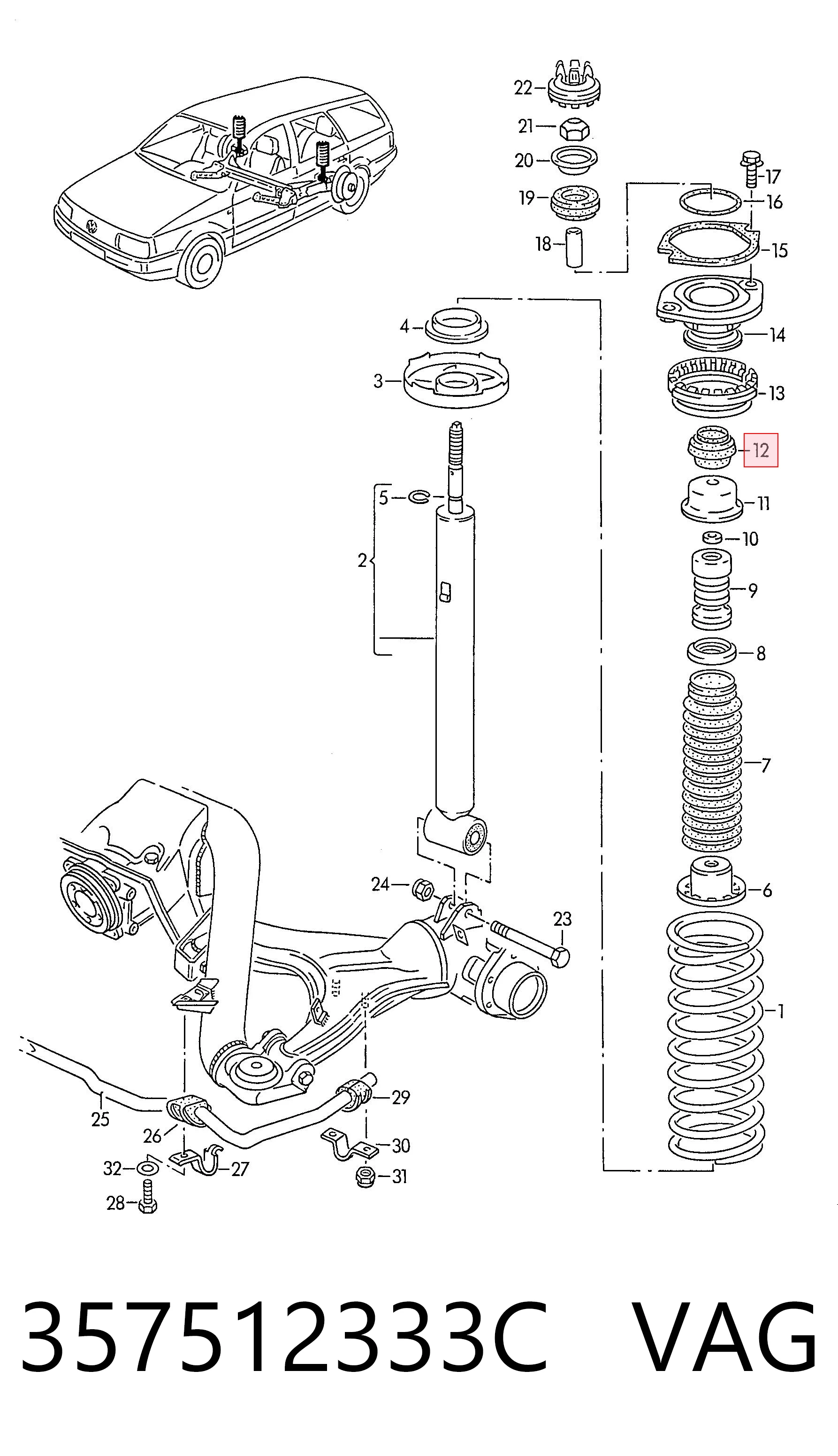 357512333C VAG
