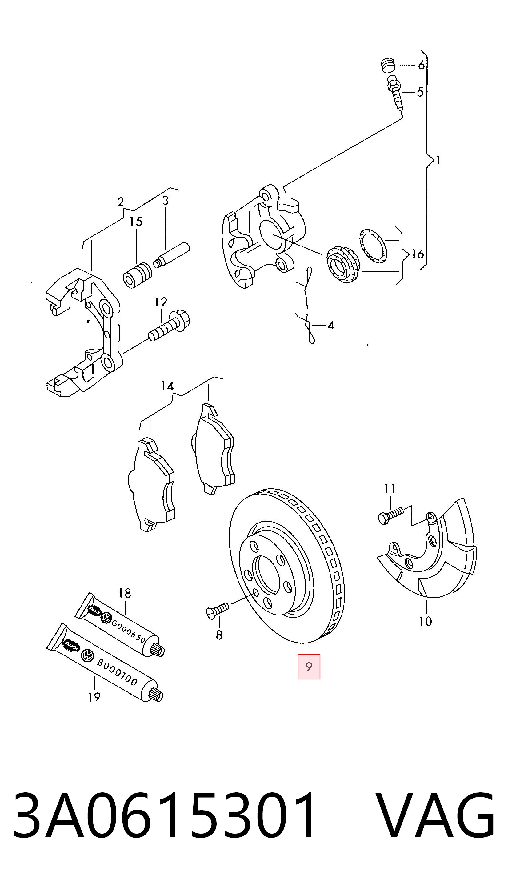 3A0615301 VAG