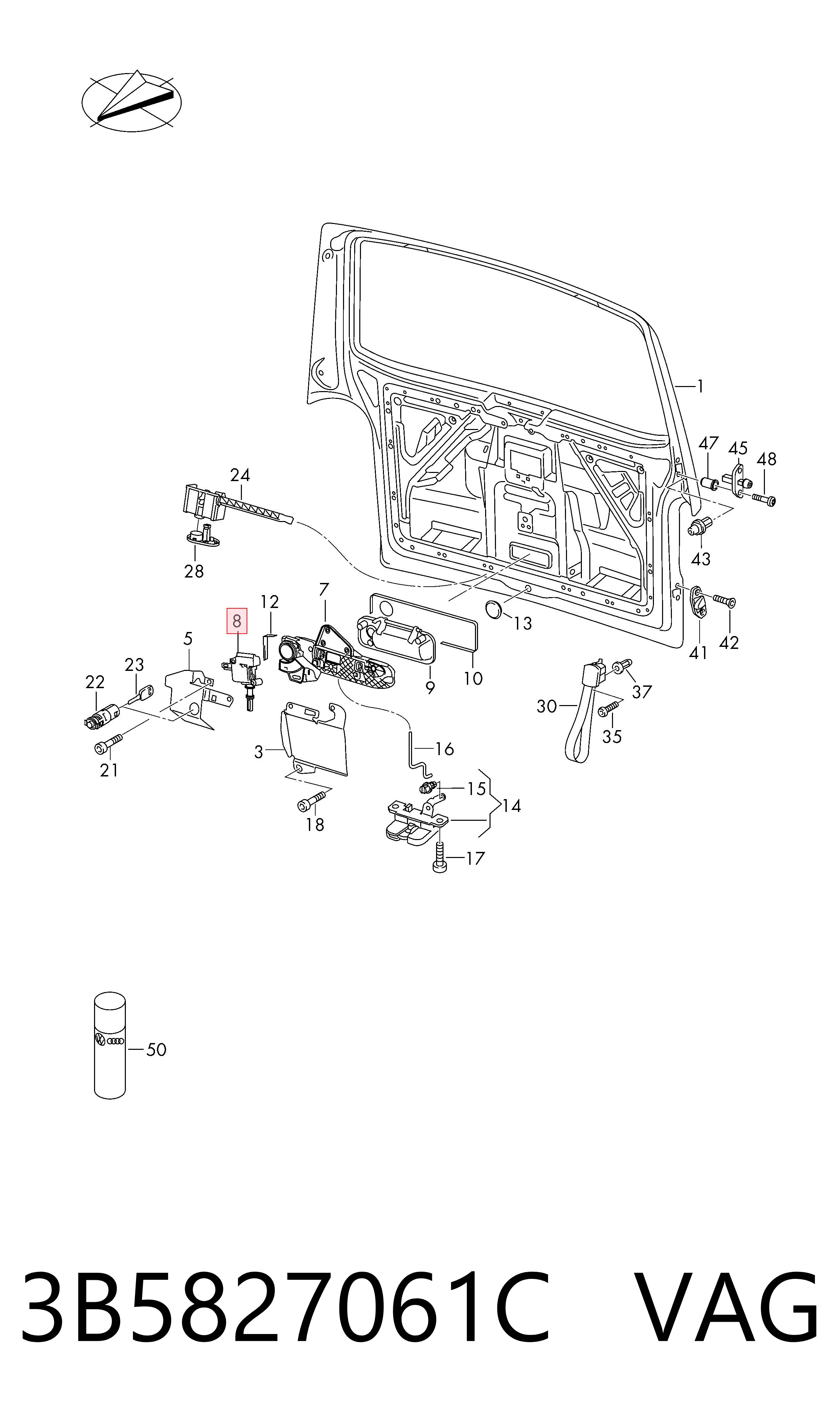 3B5827061C VAG