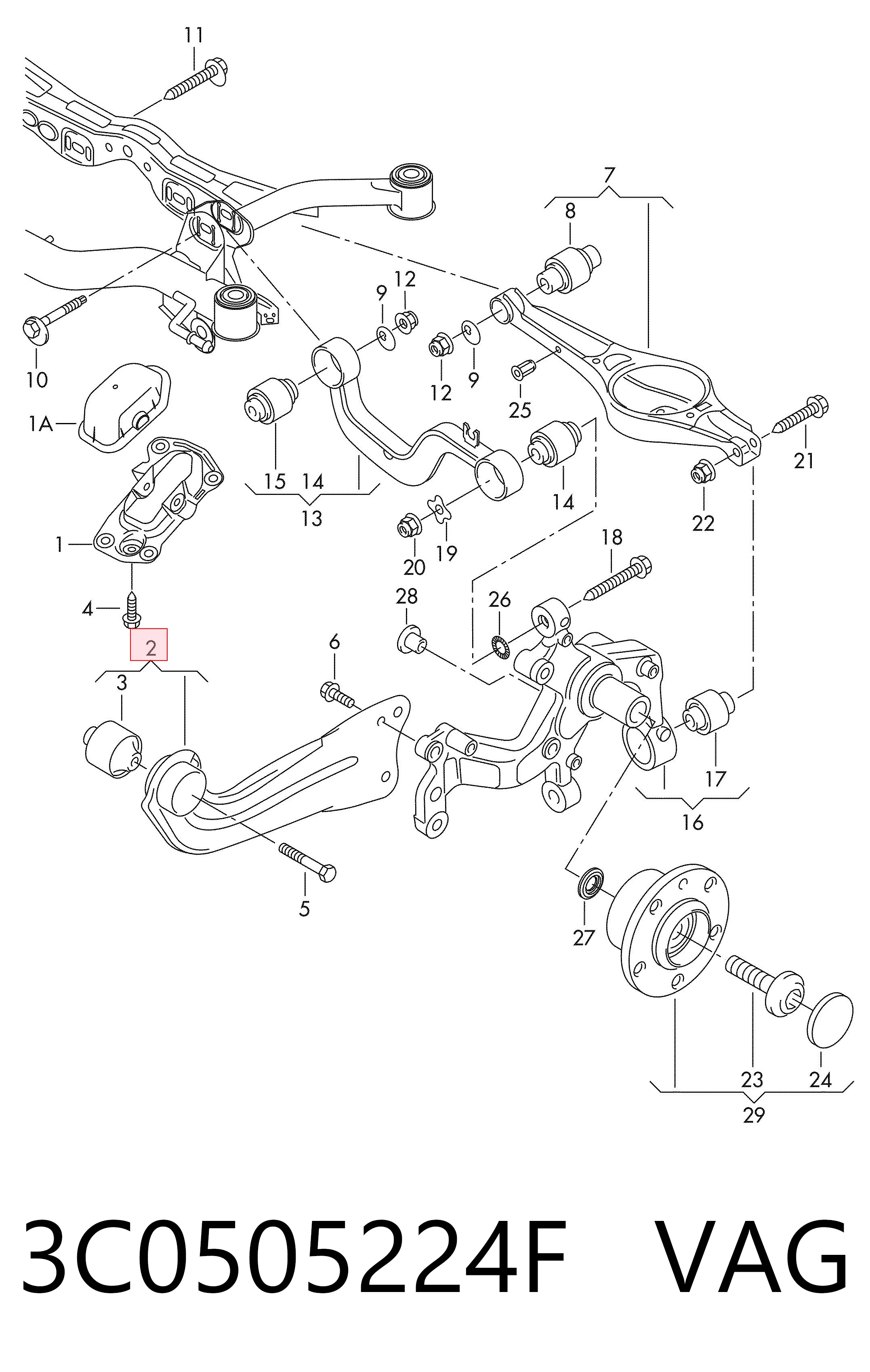 3C0505224F VAG
