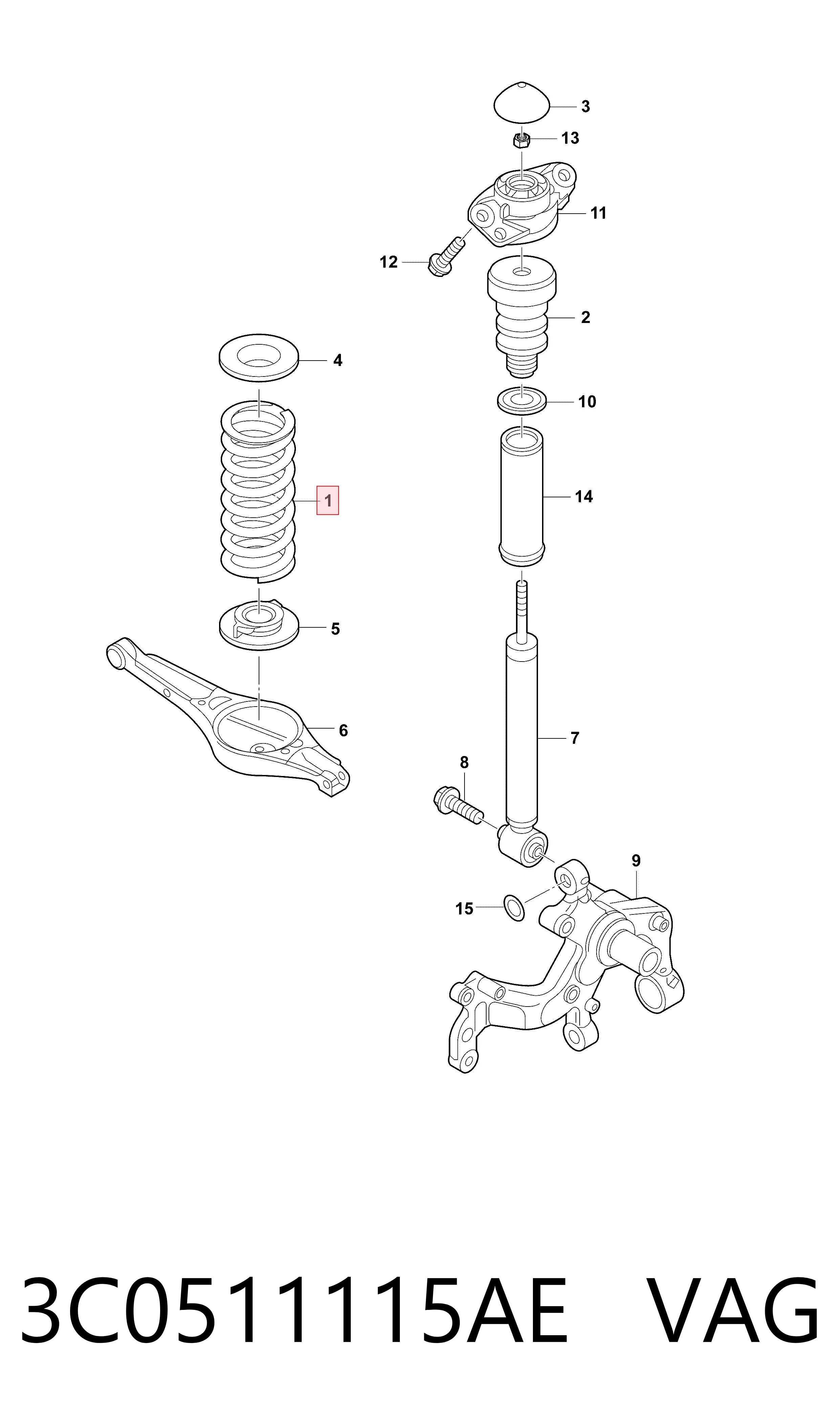 3C0511115AE VAG