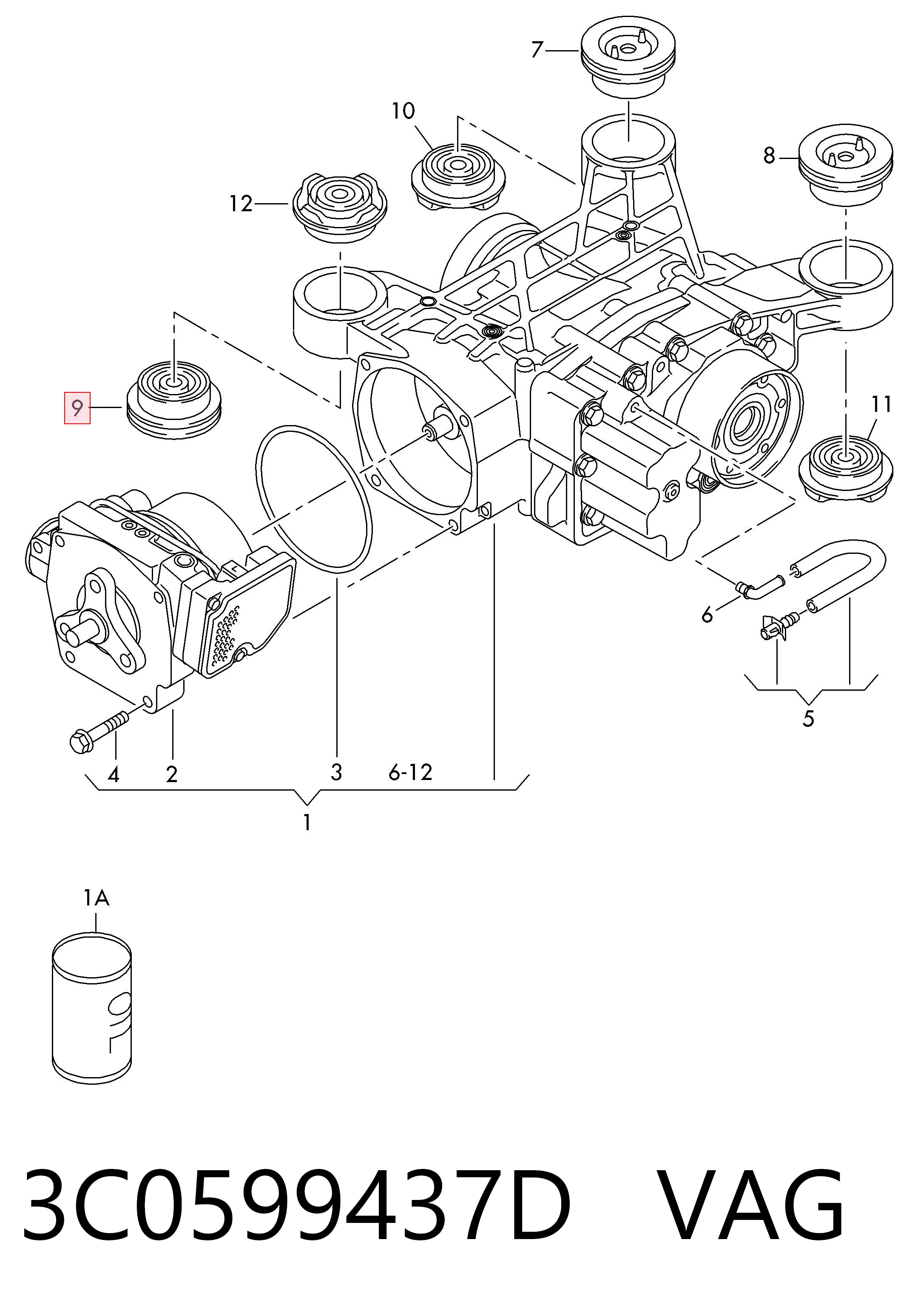 3C0599437D VAG