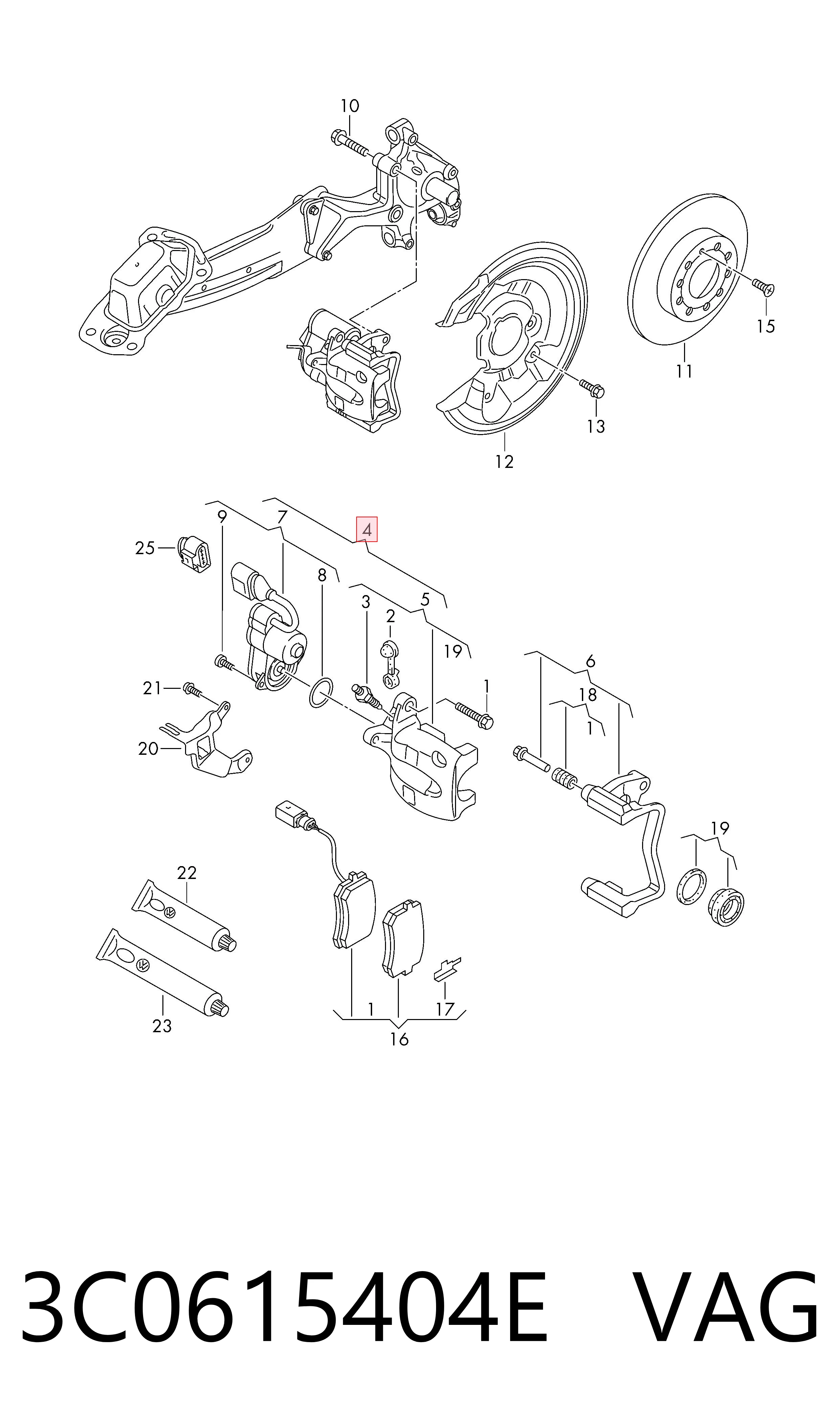 3C0615404E VAG