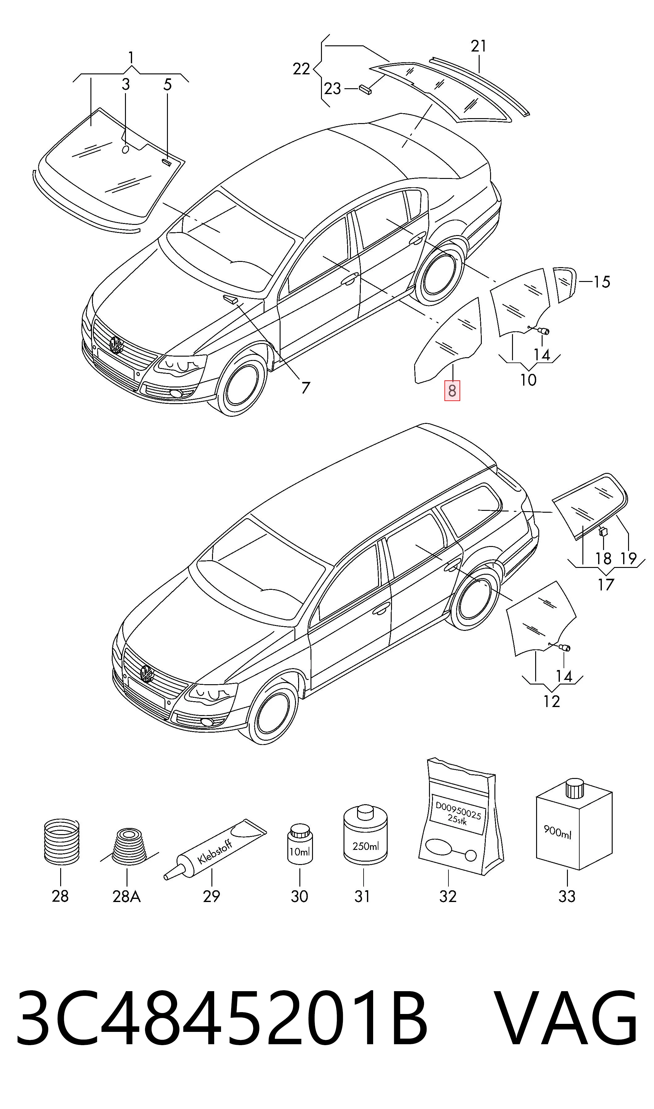 3C4845201B VAG