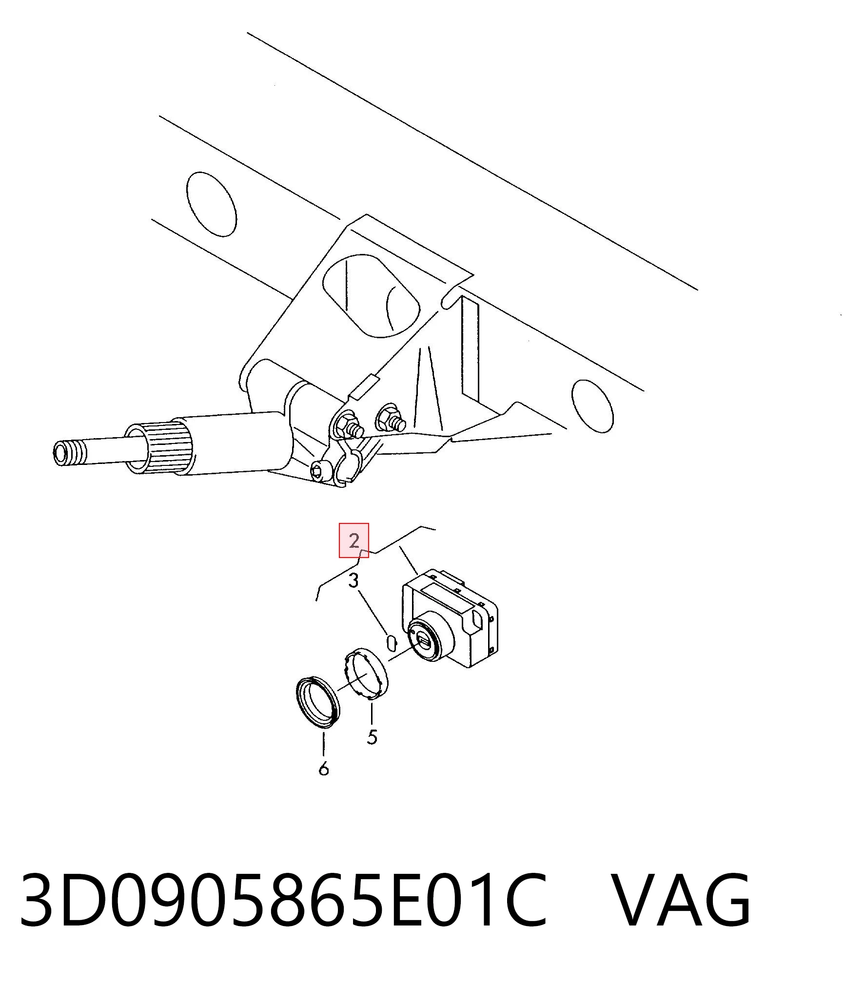 Stacyjka zapłonowa Volkswagen Touareg I SUV (7LA, 7L6, 7L7) (2002 - 2010) cena, od 67,34 USD