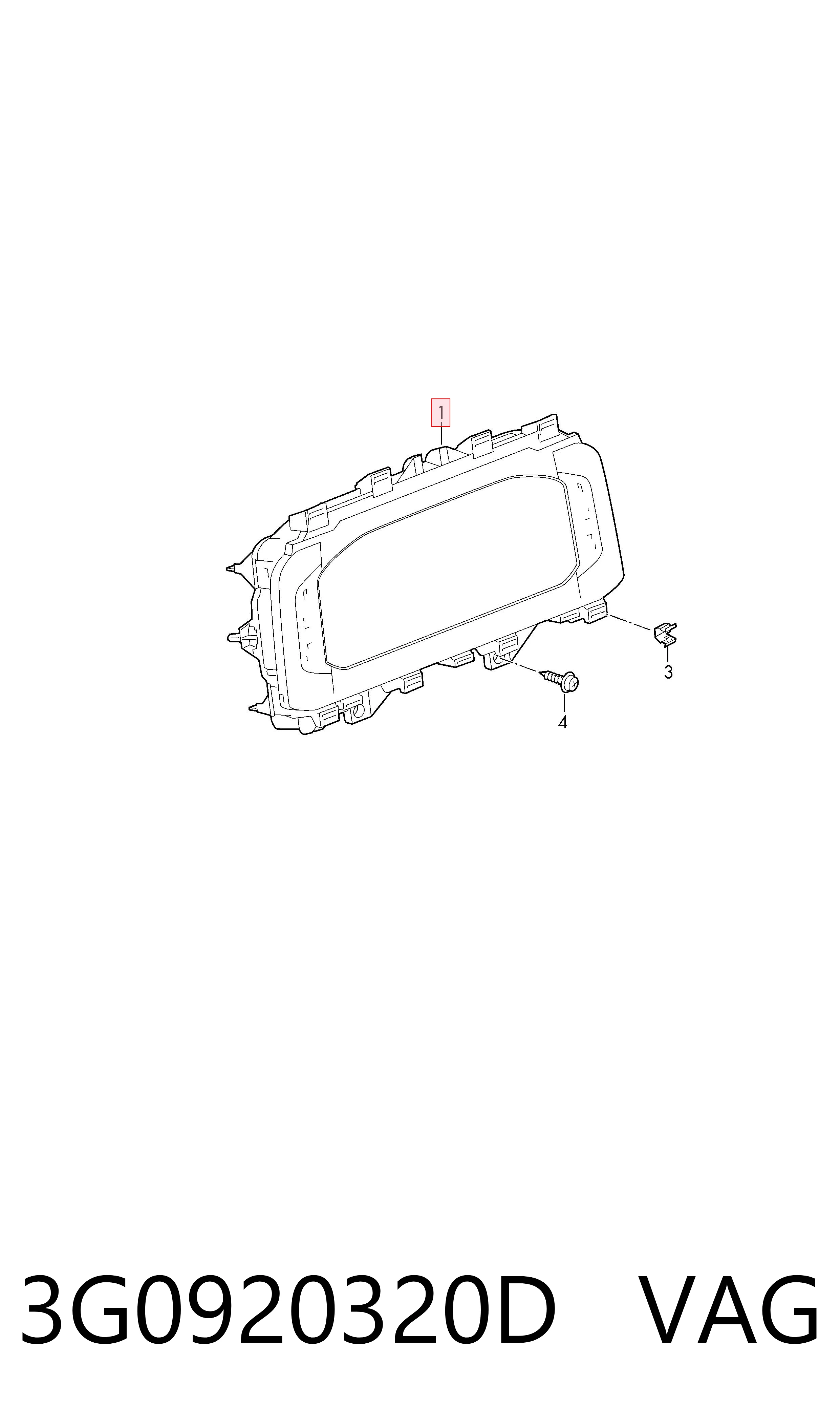  VAG 3G0920320D cena, od 580,58 USD