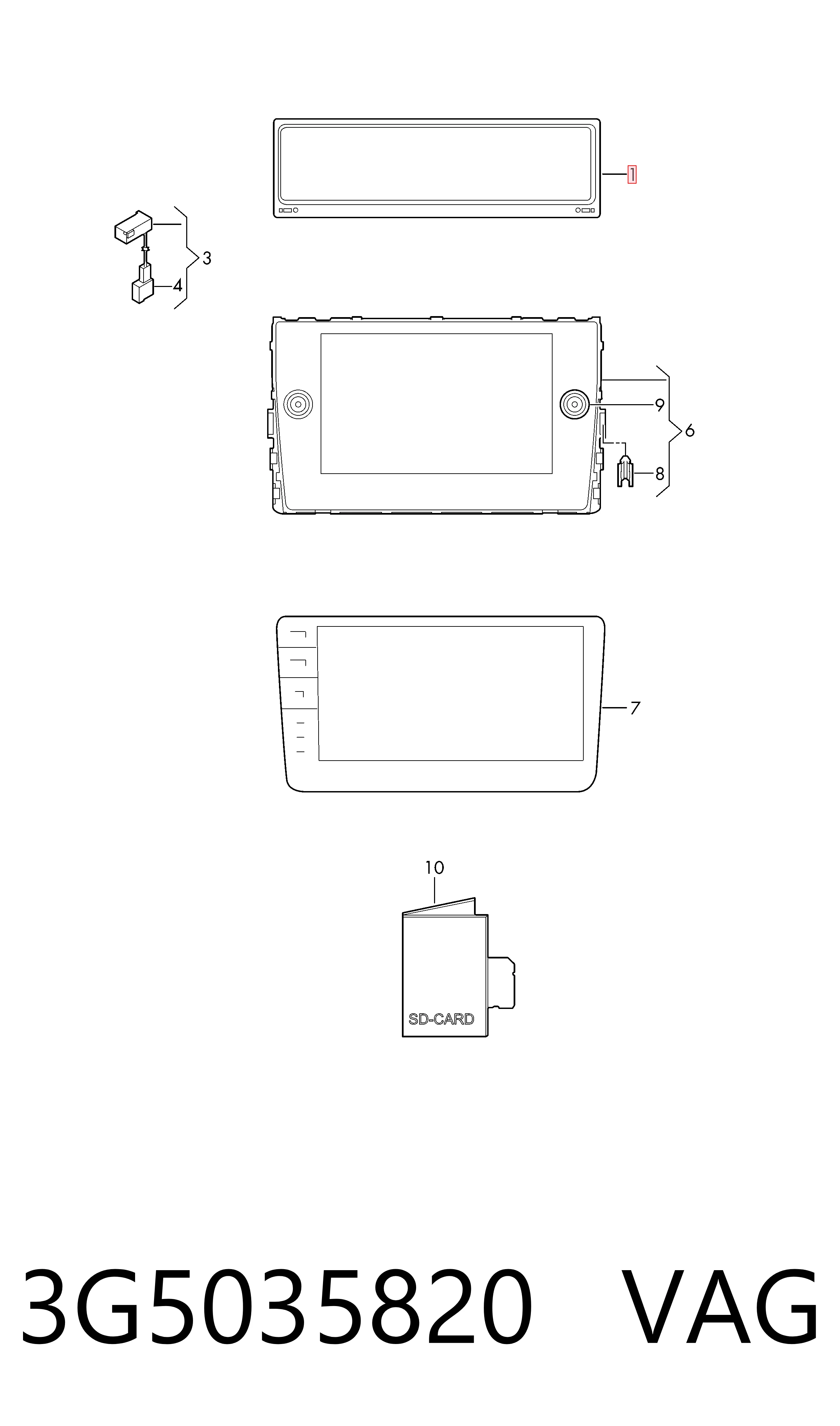  3G5035820 VAG