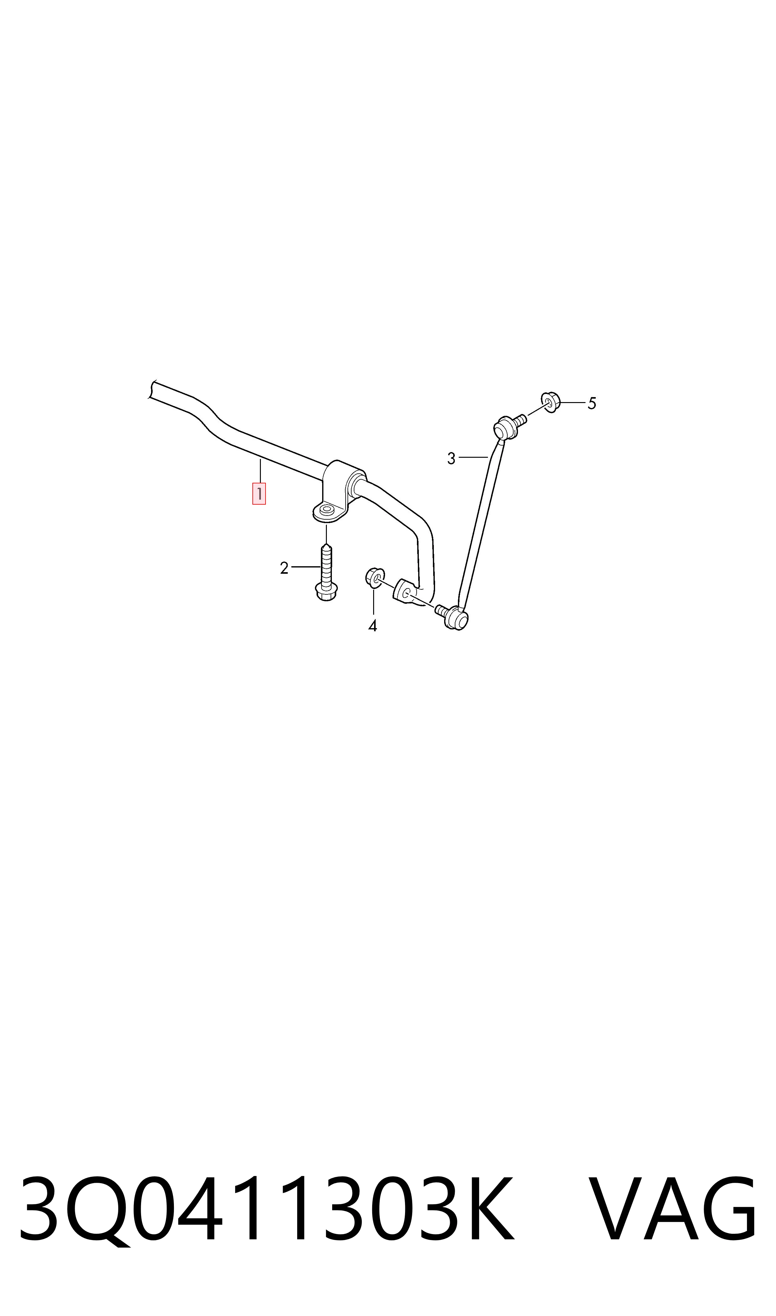 30411037 AND Stabilizator przedni
