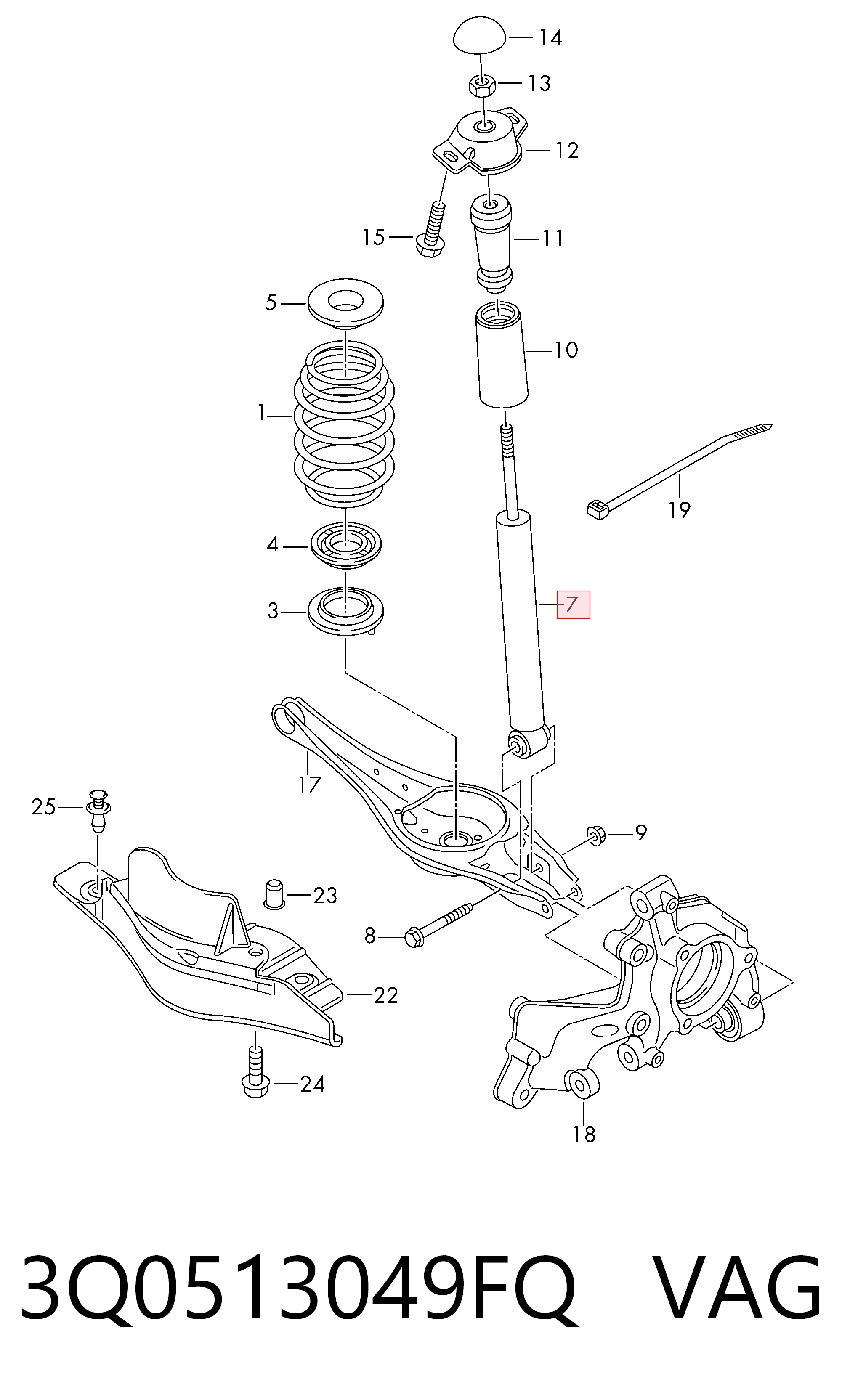 3Q0513049FQ VAG