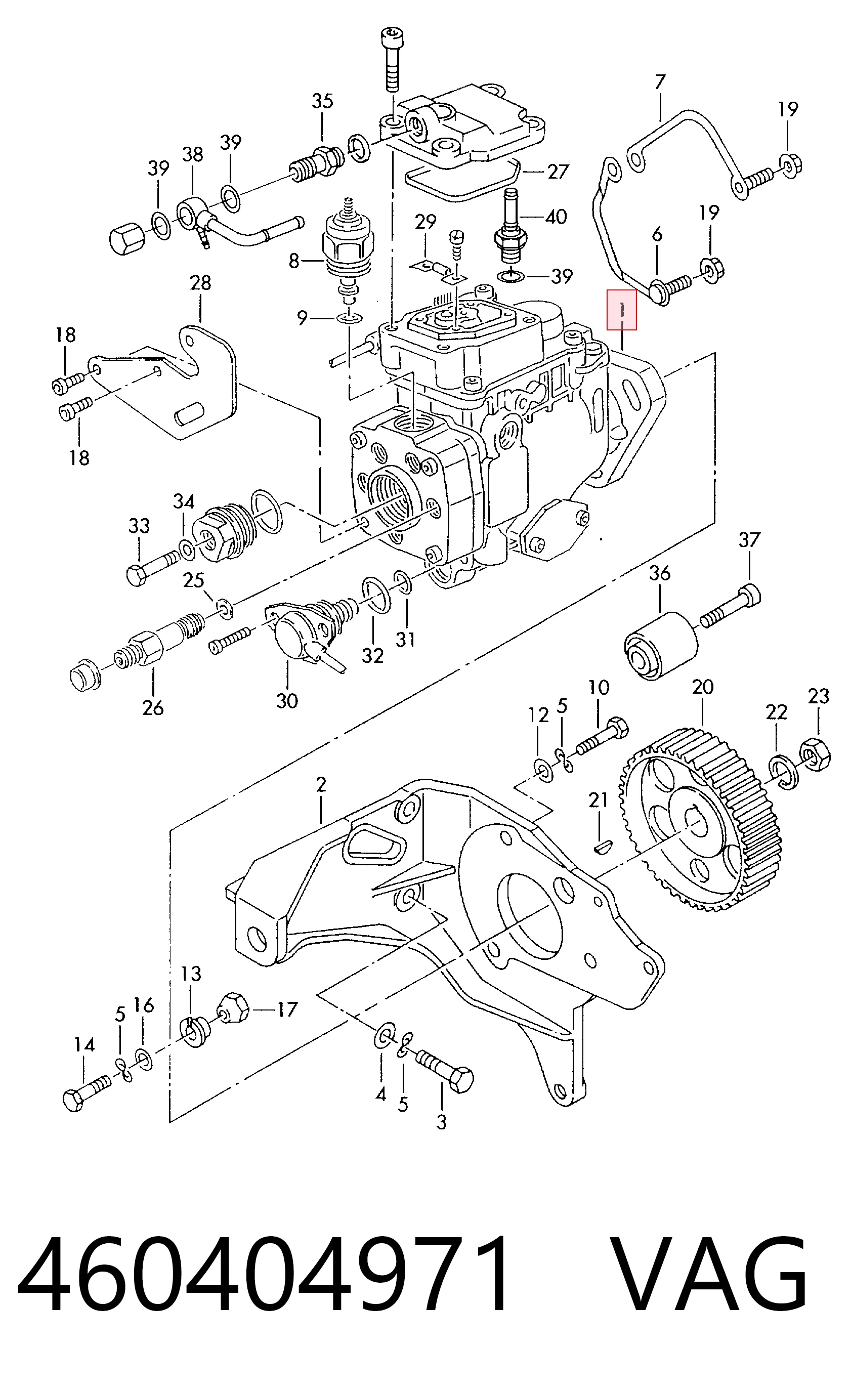 Pompa wtryskowa wysokiego ciśnienia Audi A6 C4 kombi (4A5) (1994 - 1998) cena, od 236,66 USD
