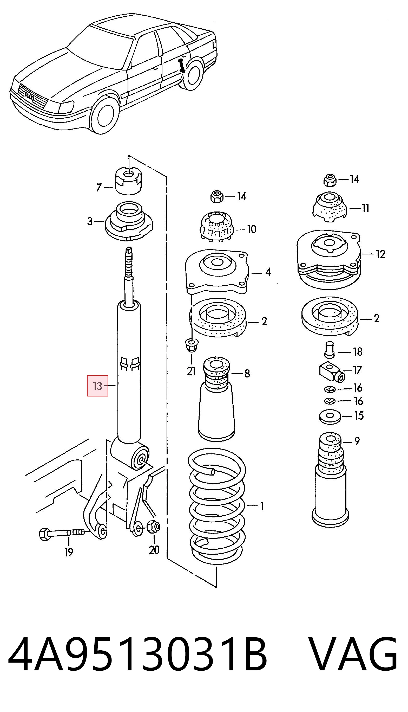 4A9513031B VAG