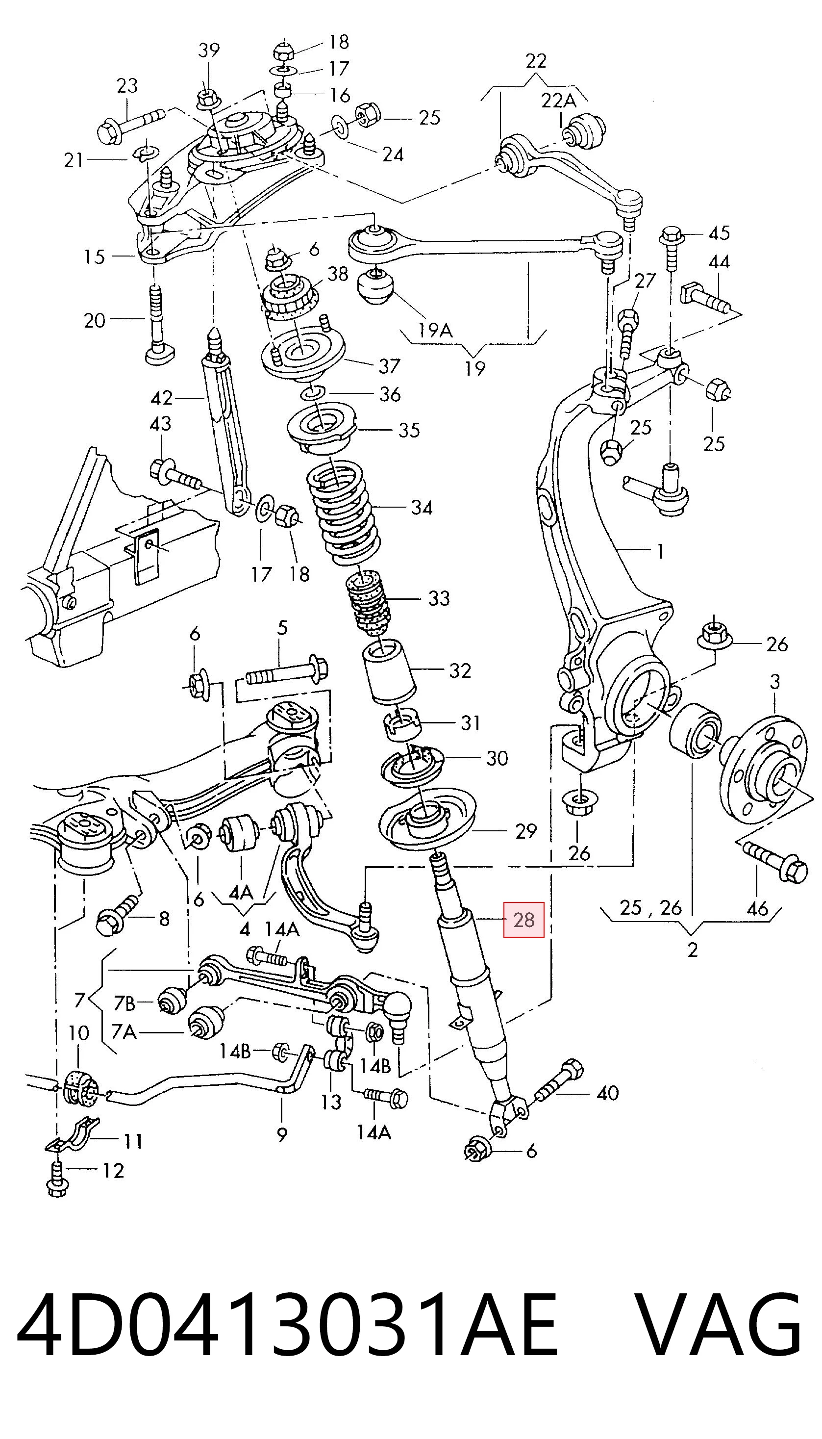 4D0413031AE VAG