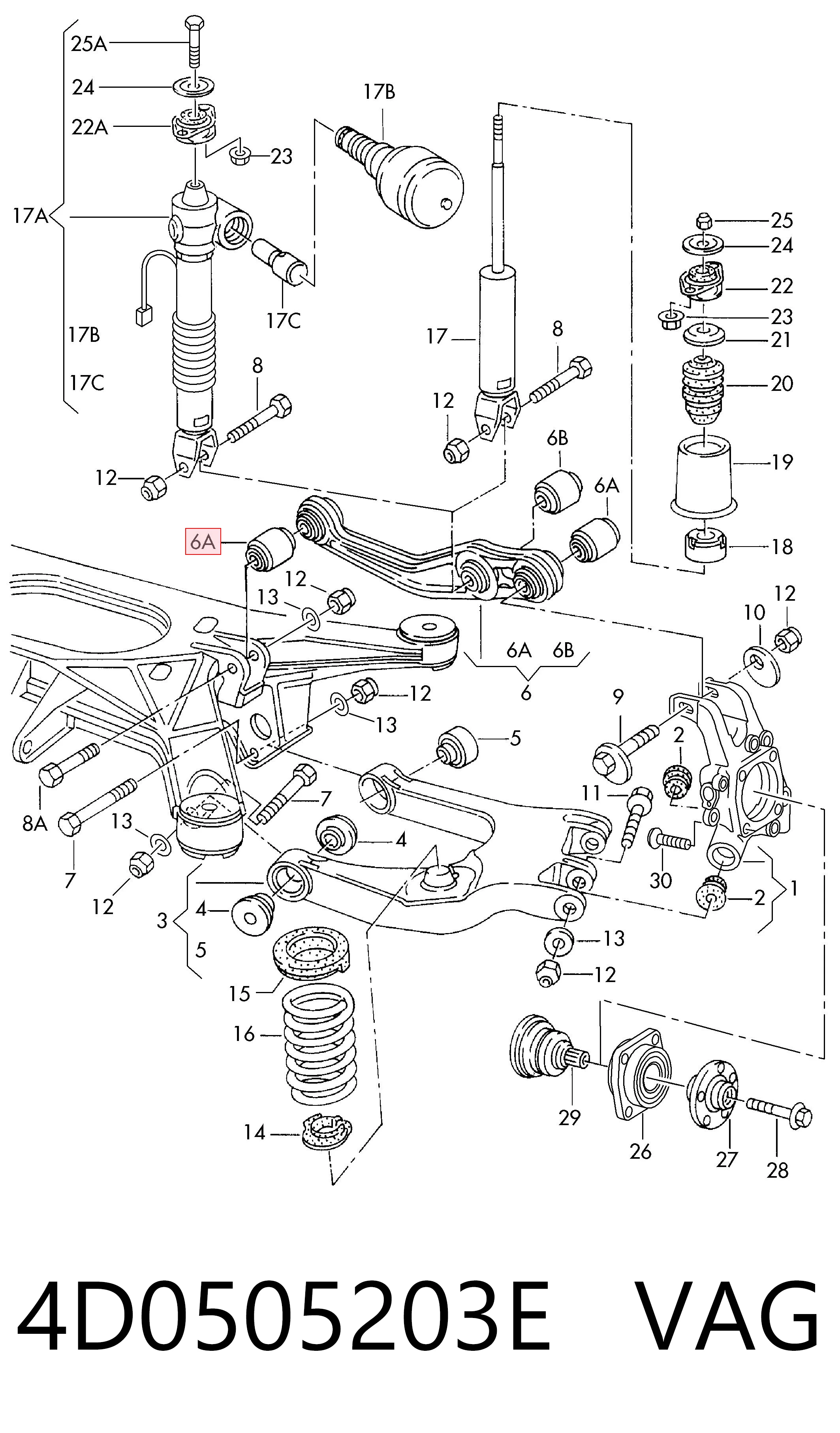 4D0505203E VAG