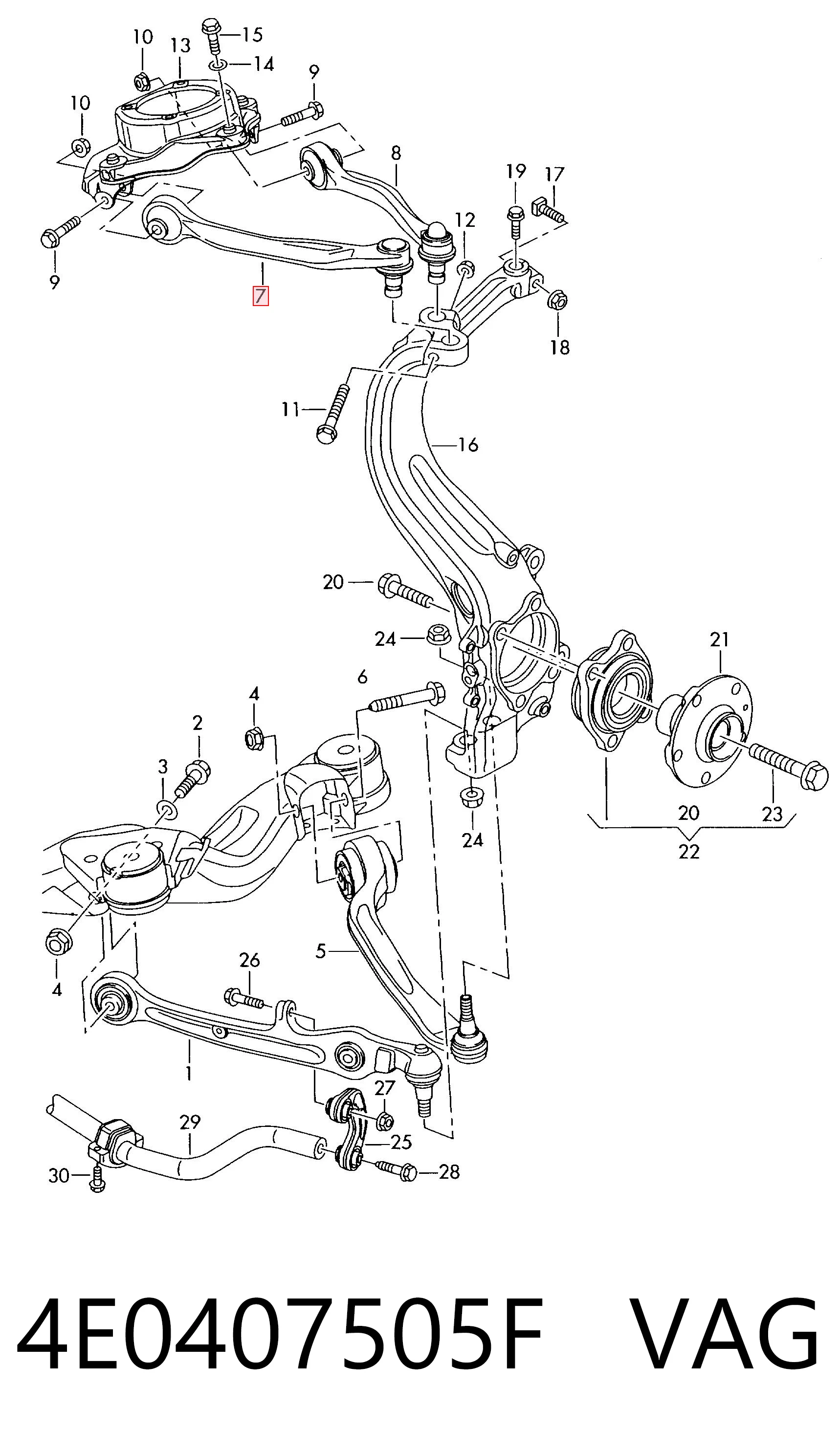 4E0407505F VAG