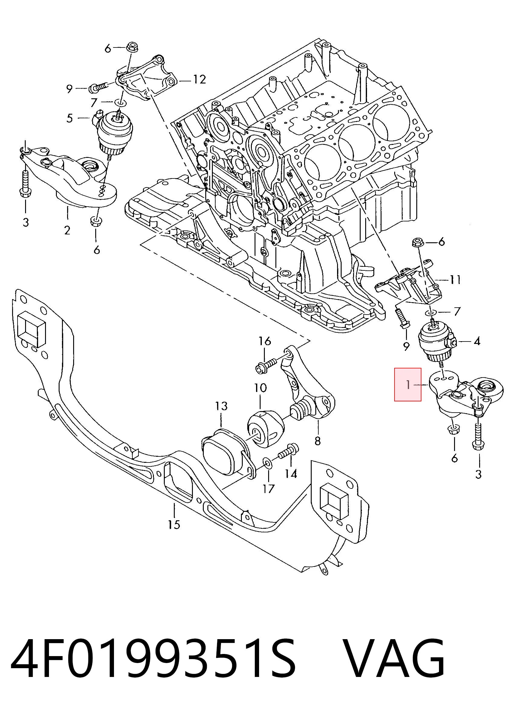 4F0199351S VAG