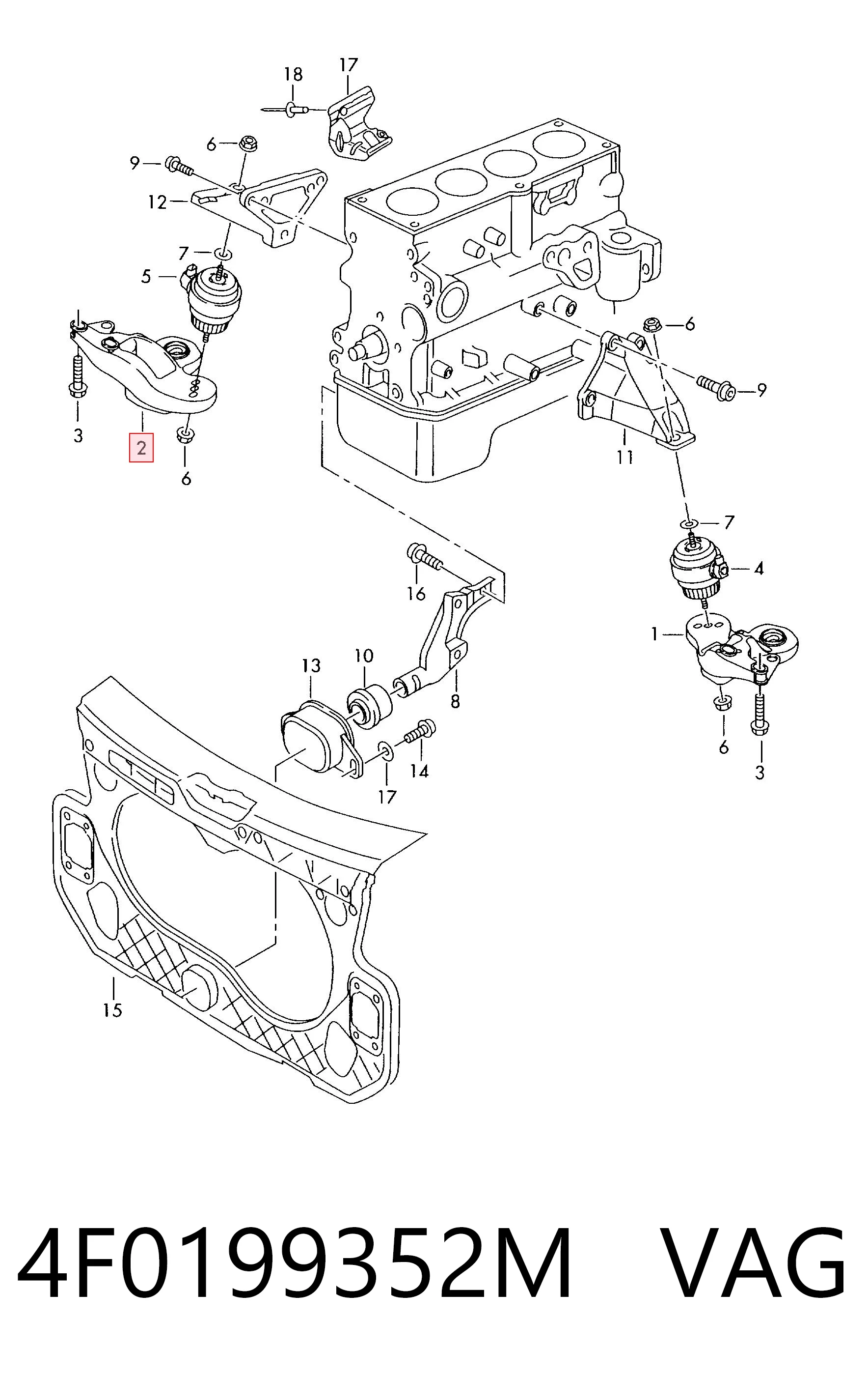 4F0199352M VAG
