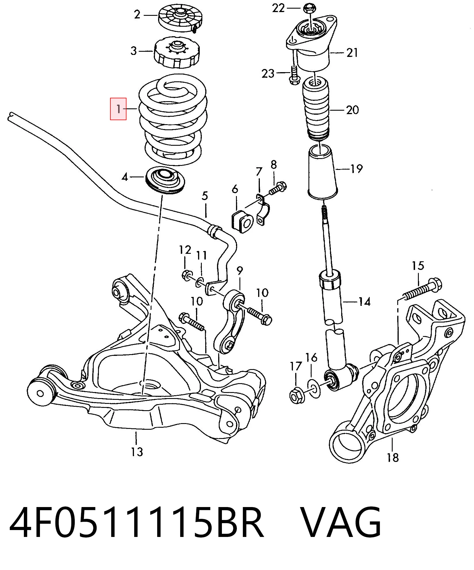 4F0511115BR VAG
