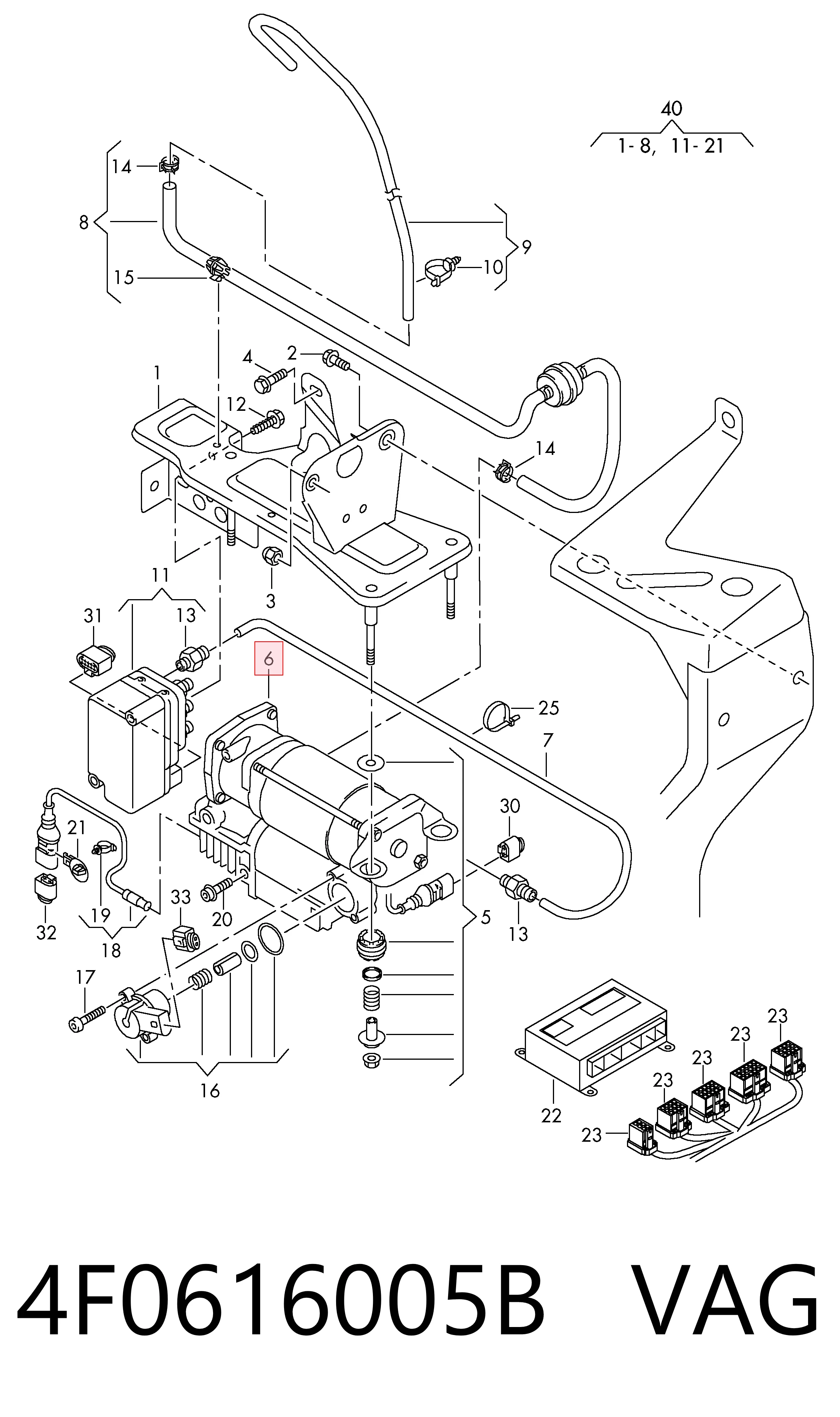 4F0616005B VAG