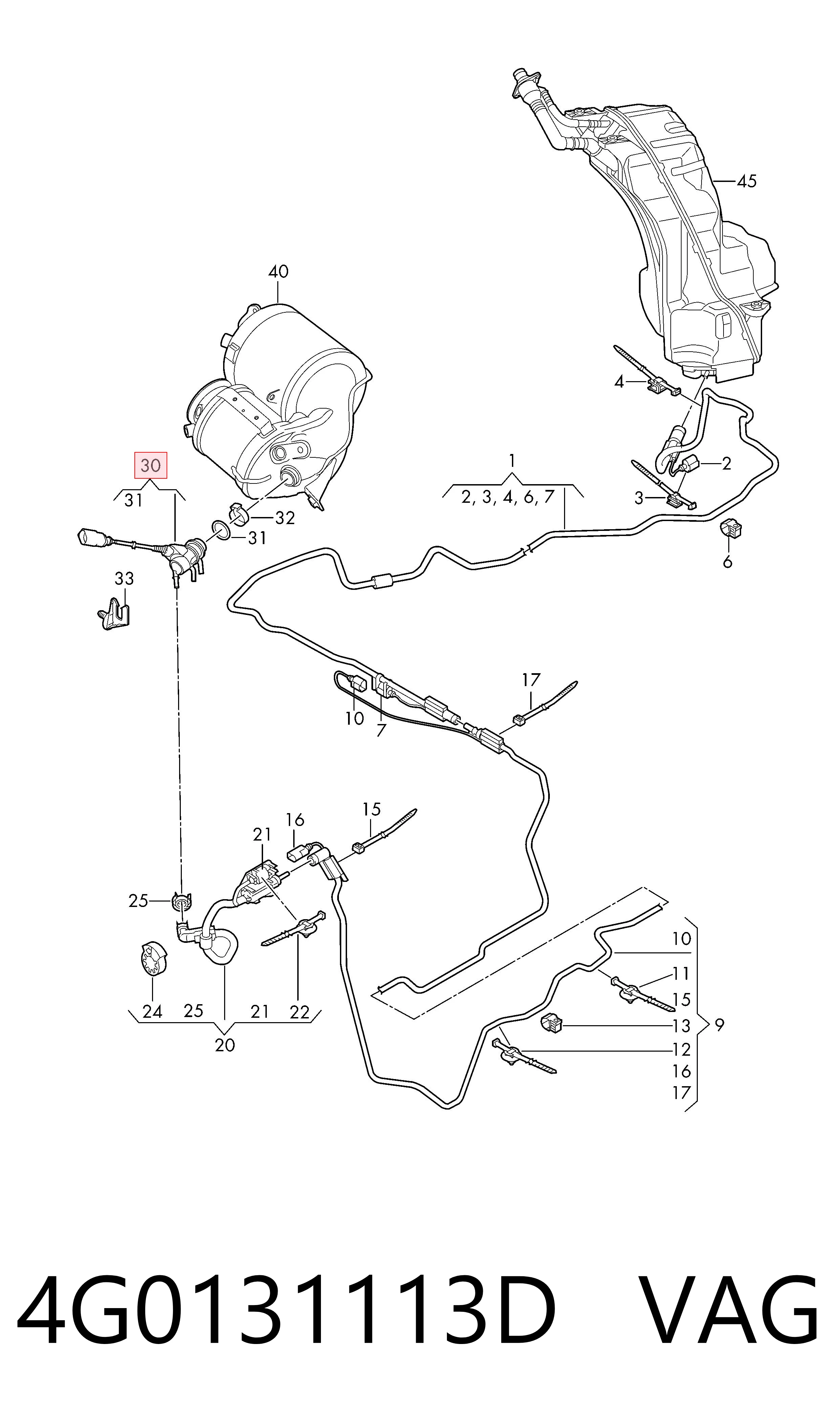 4G0131113D VAG