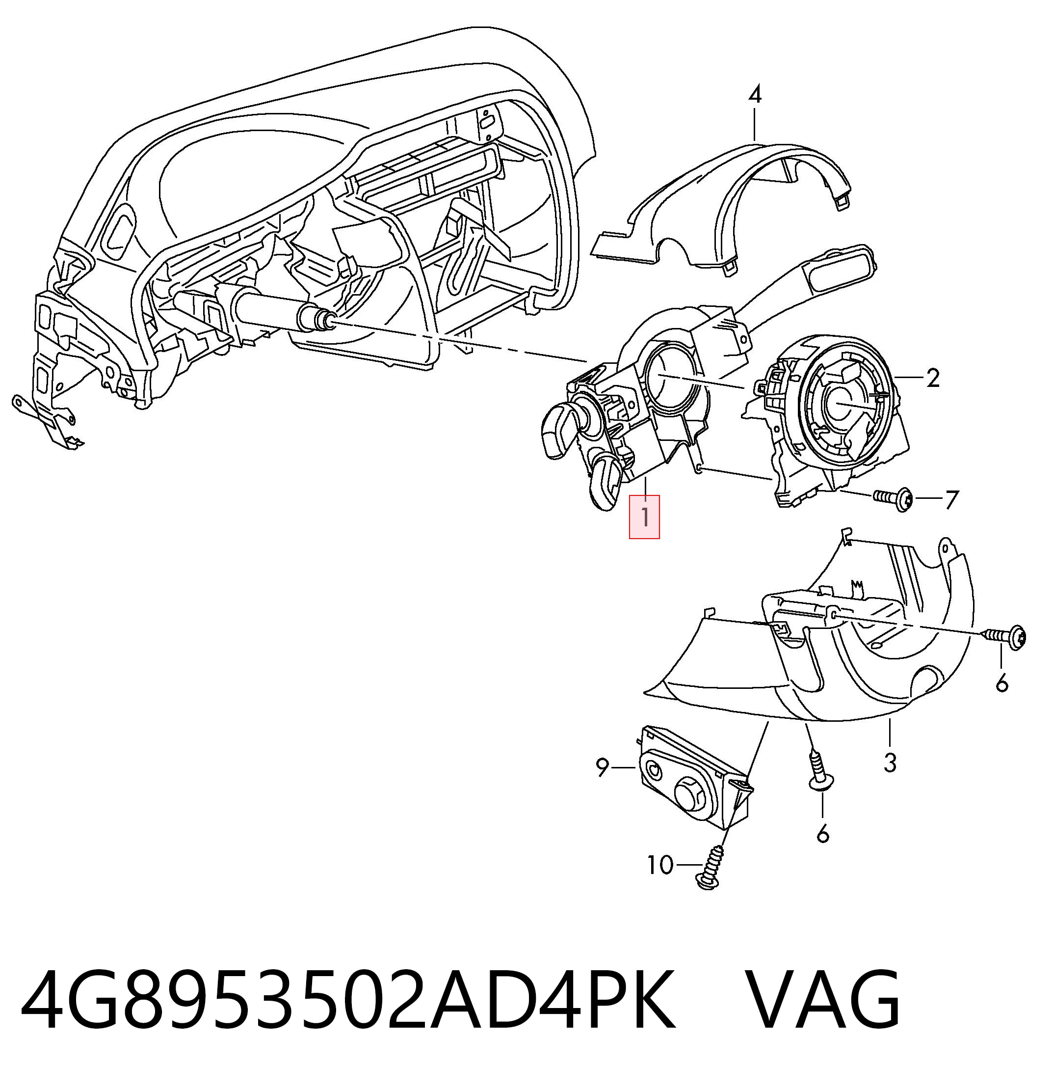 4G8953502AD4PK VAG