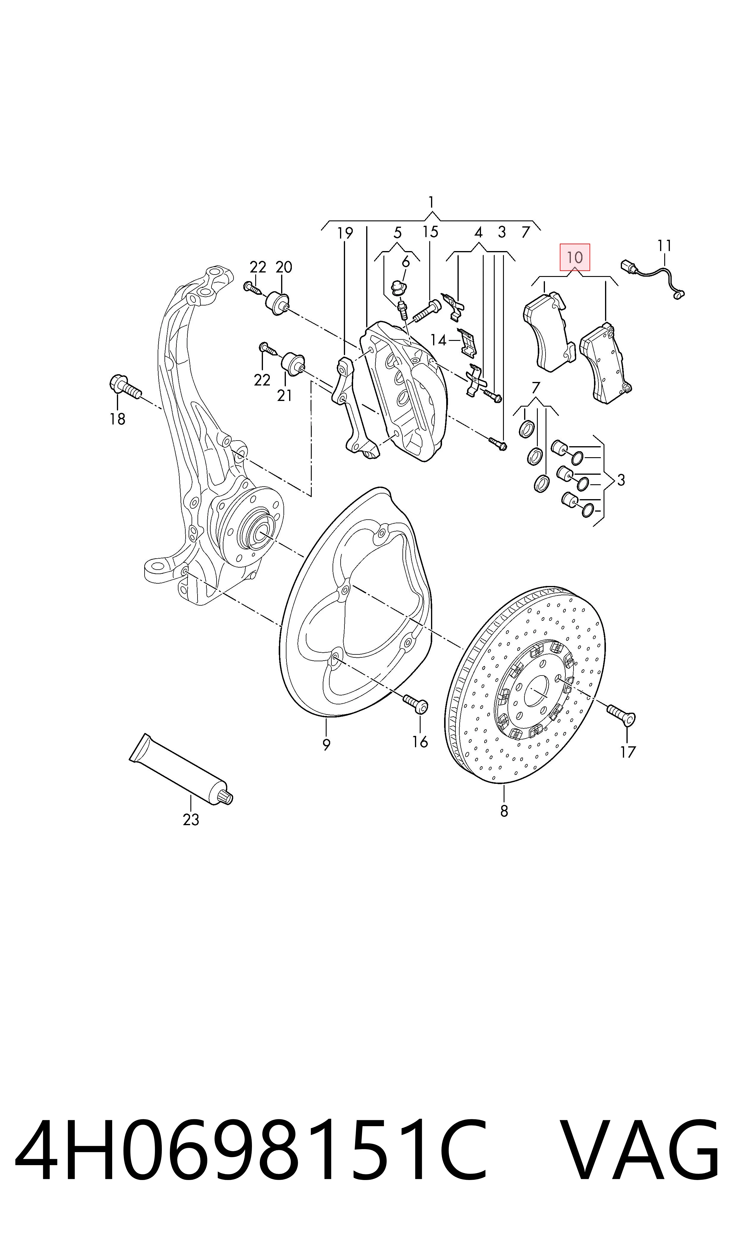 4H0698151C VAG