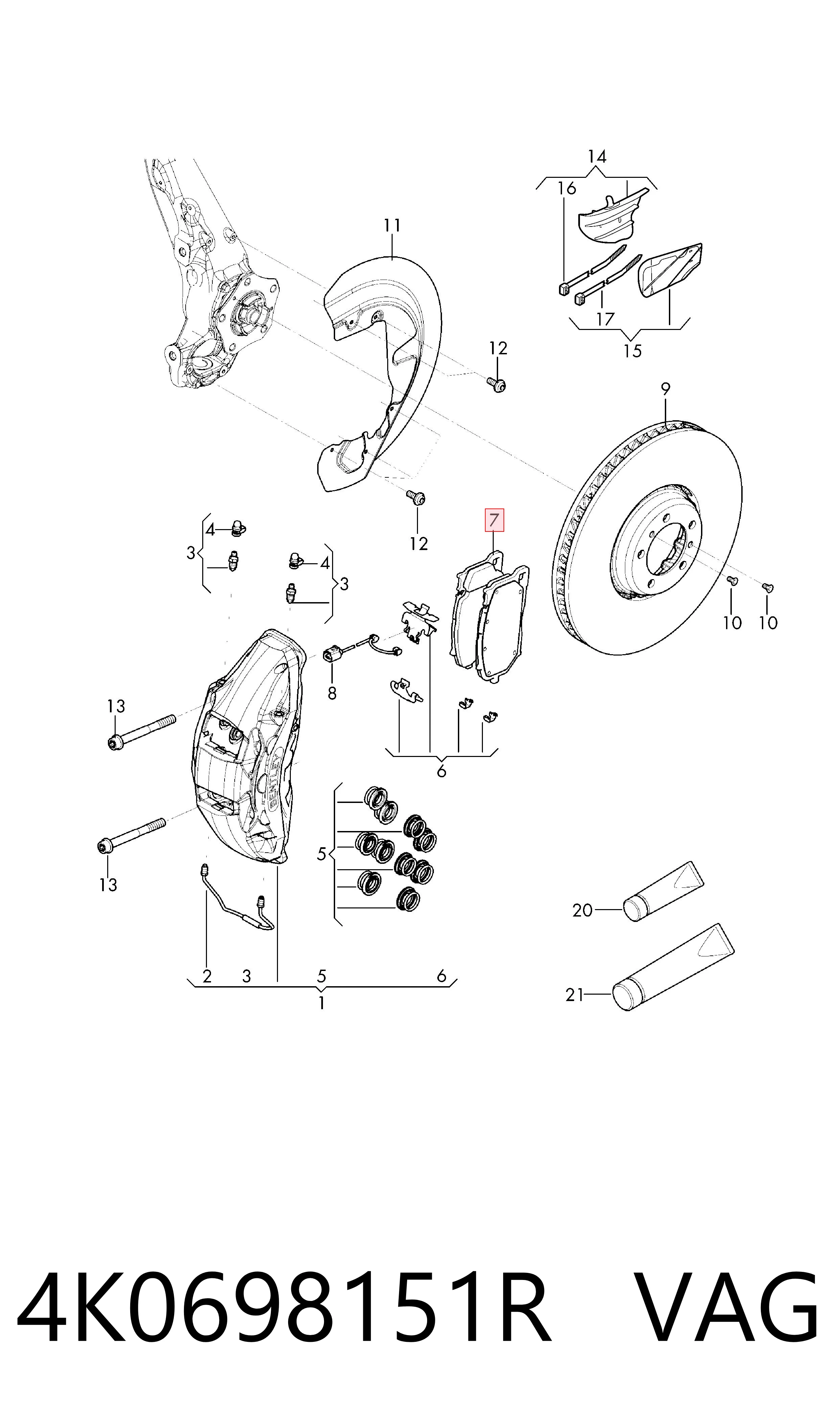 4K0698151R VAG