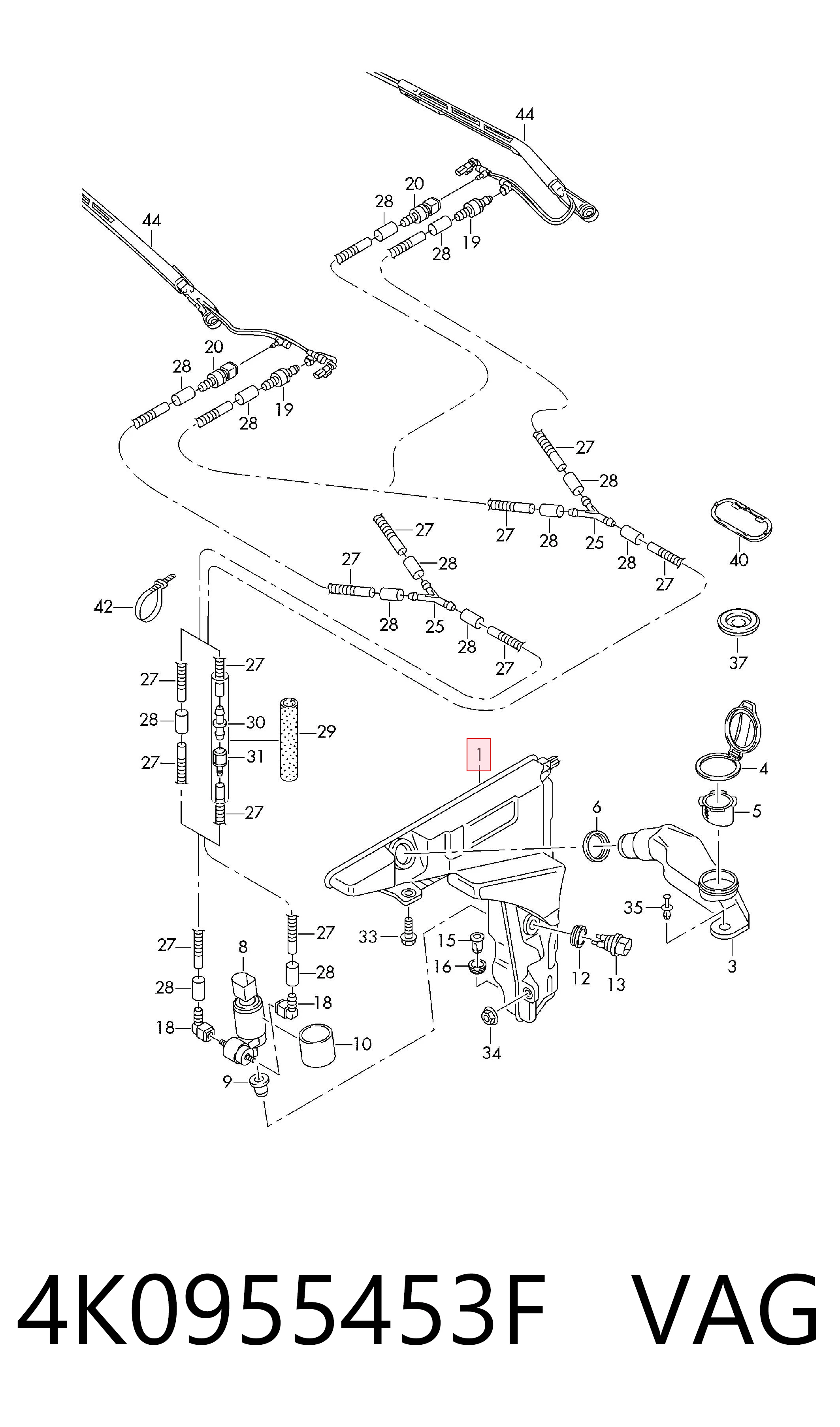 4K0955453F VAG