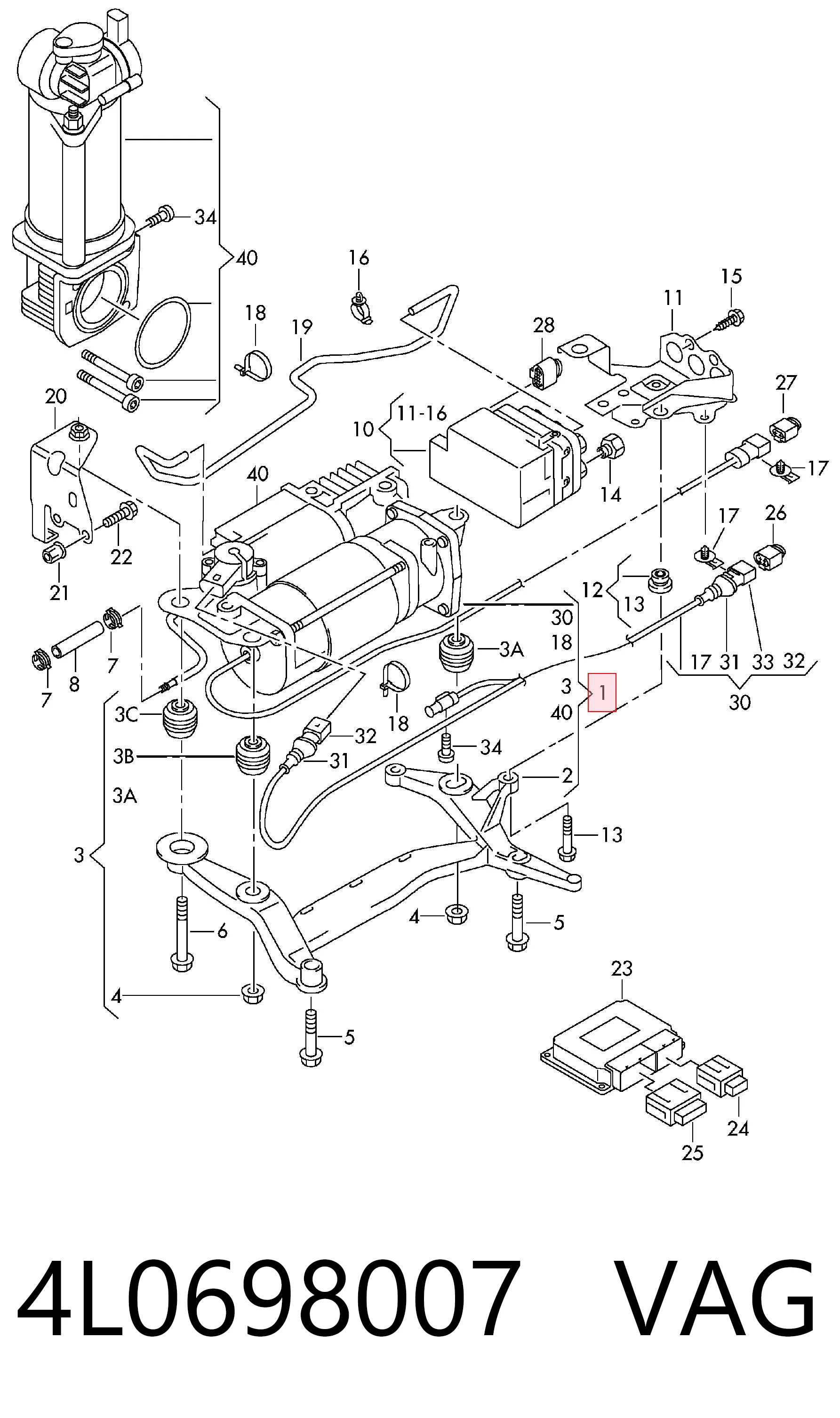 4L0698007 VAG