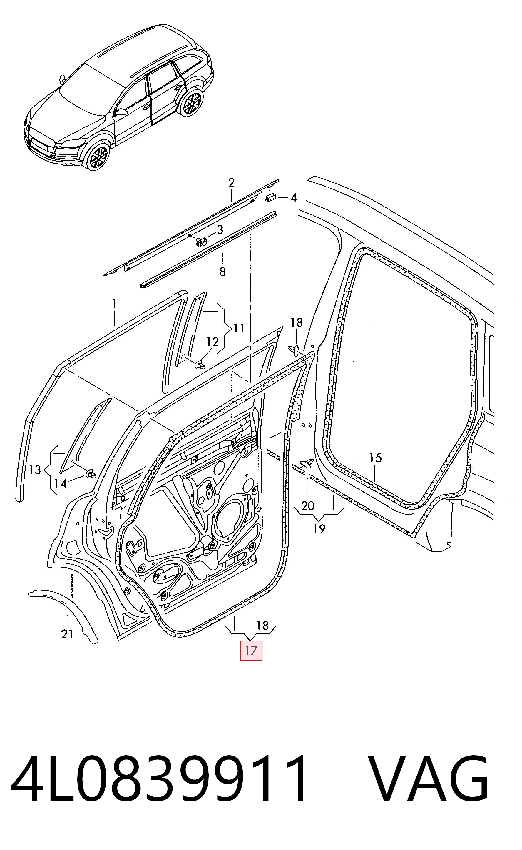 4L0839911 VAG