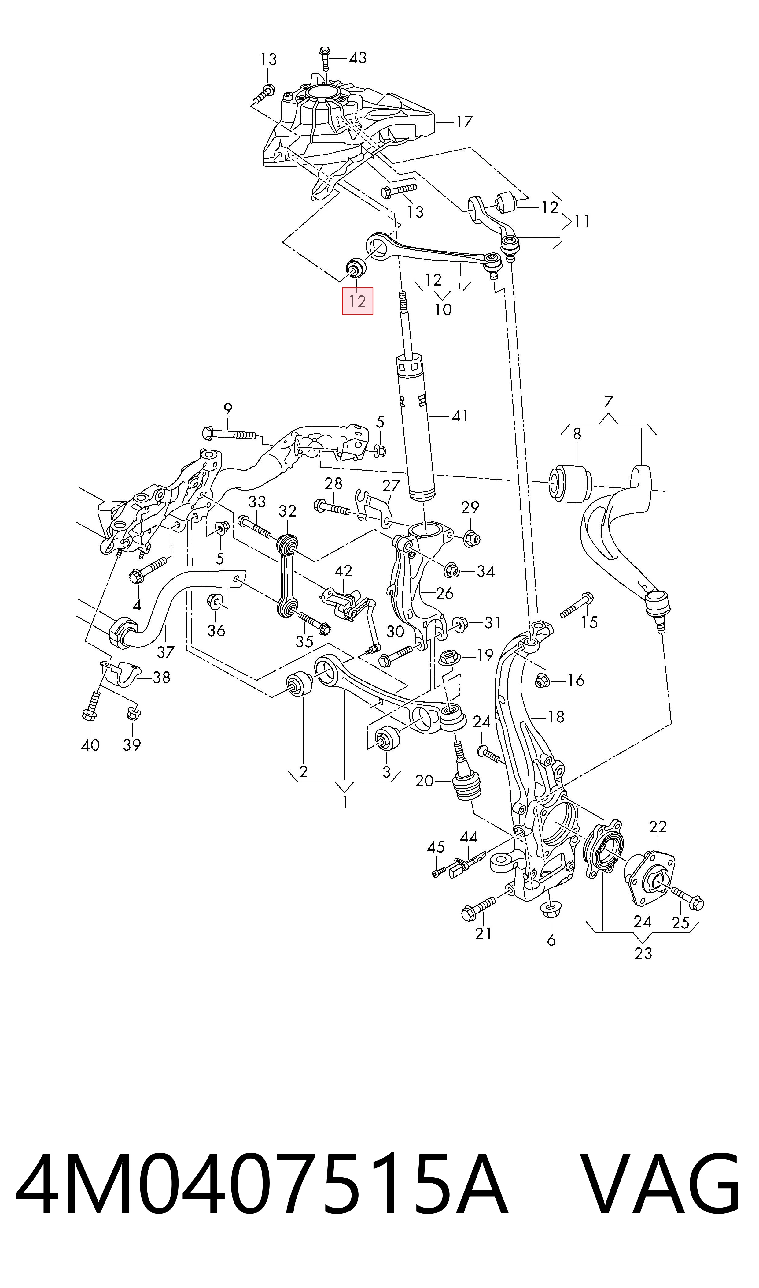 4M0407515A VAG