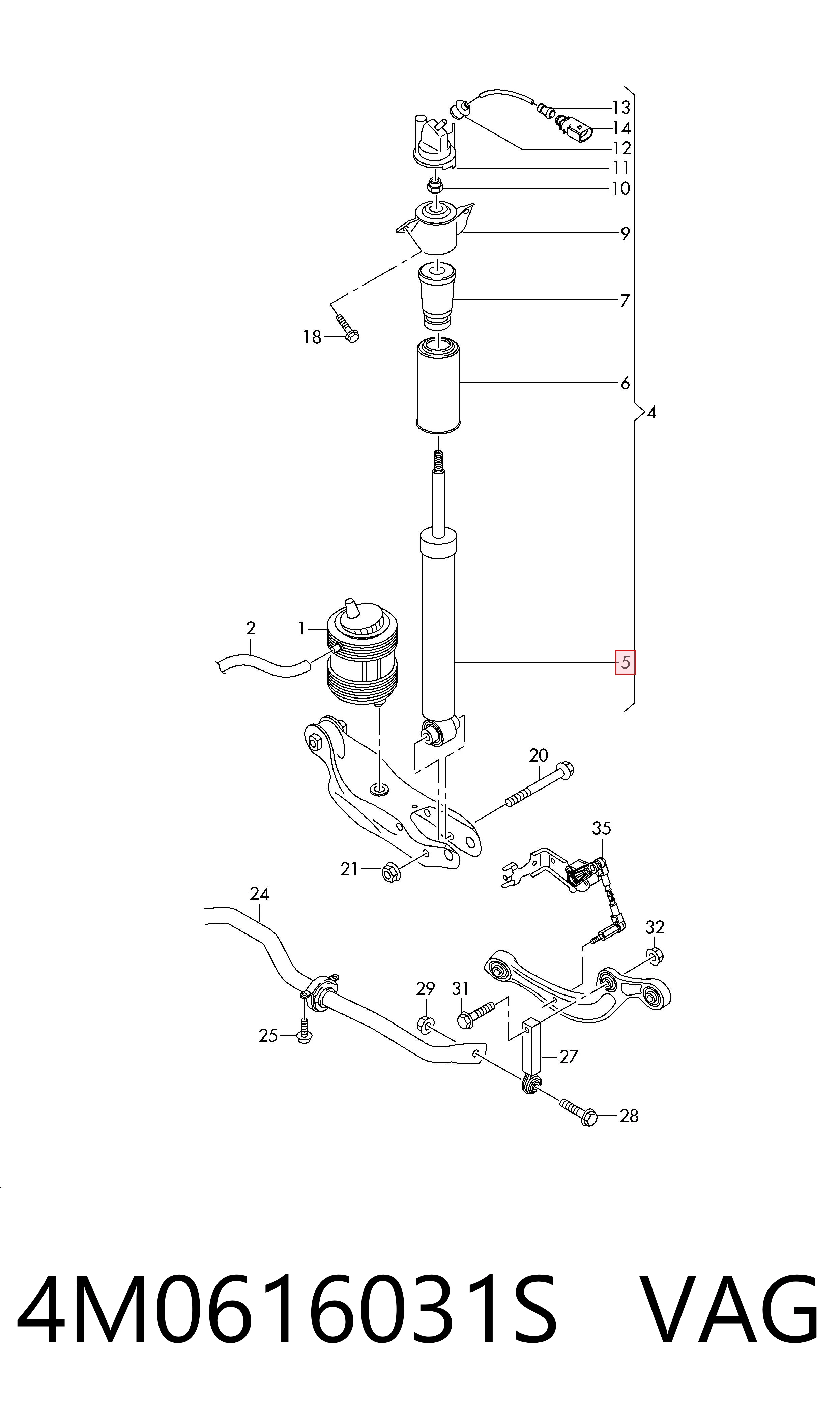 4M0616031S VAG