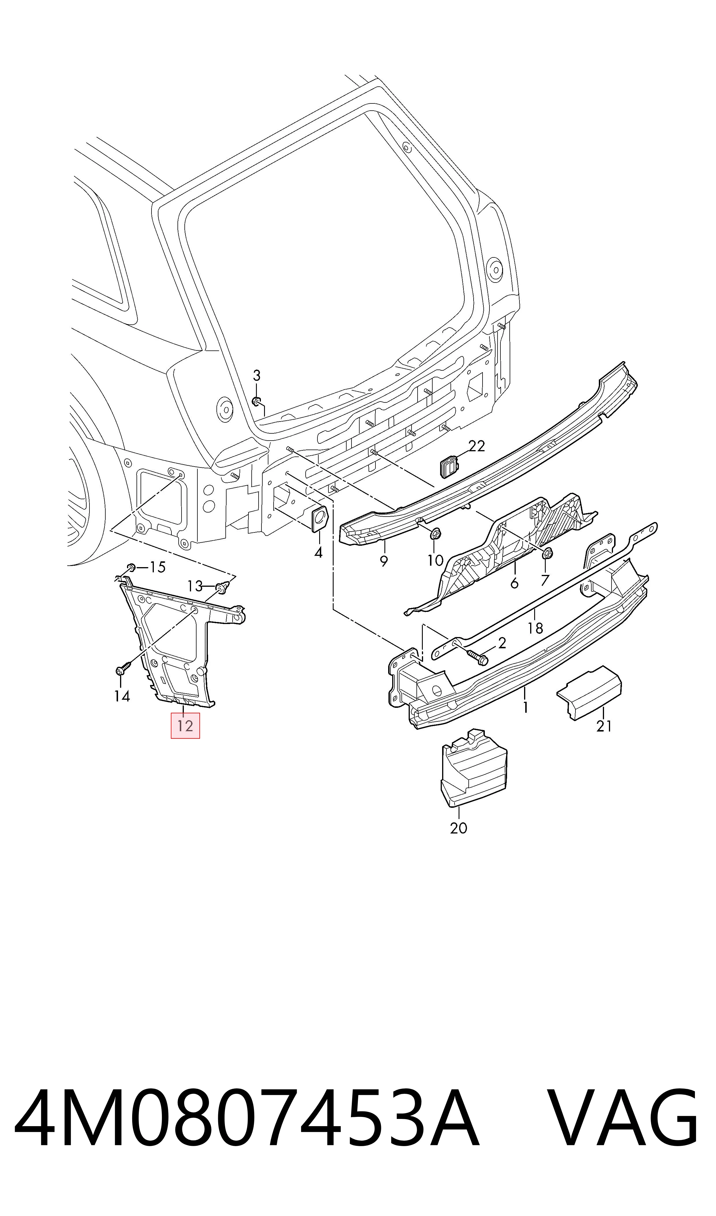 4M0807453A VAG