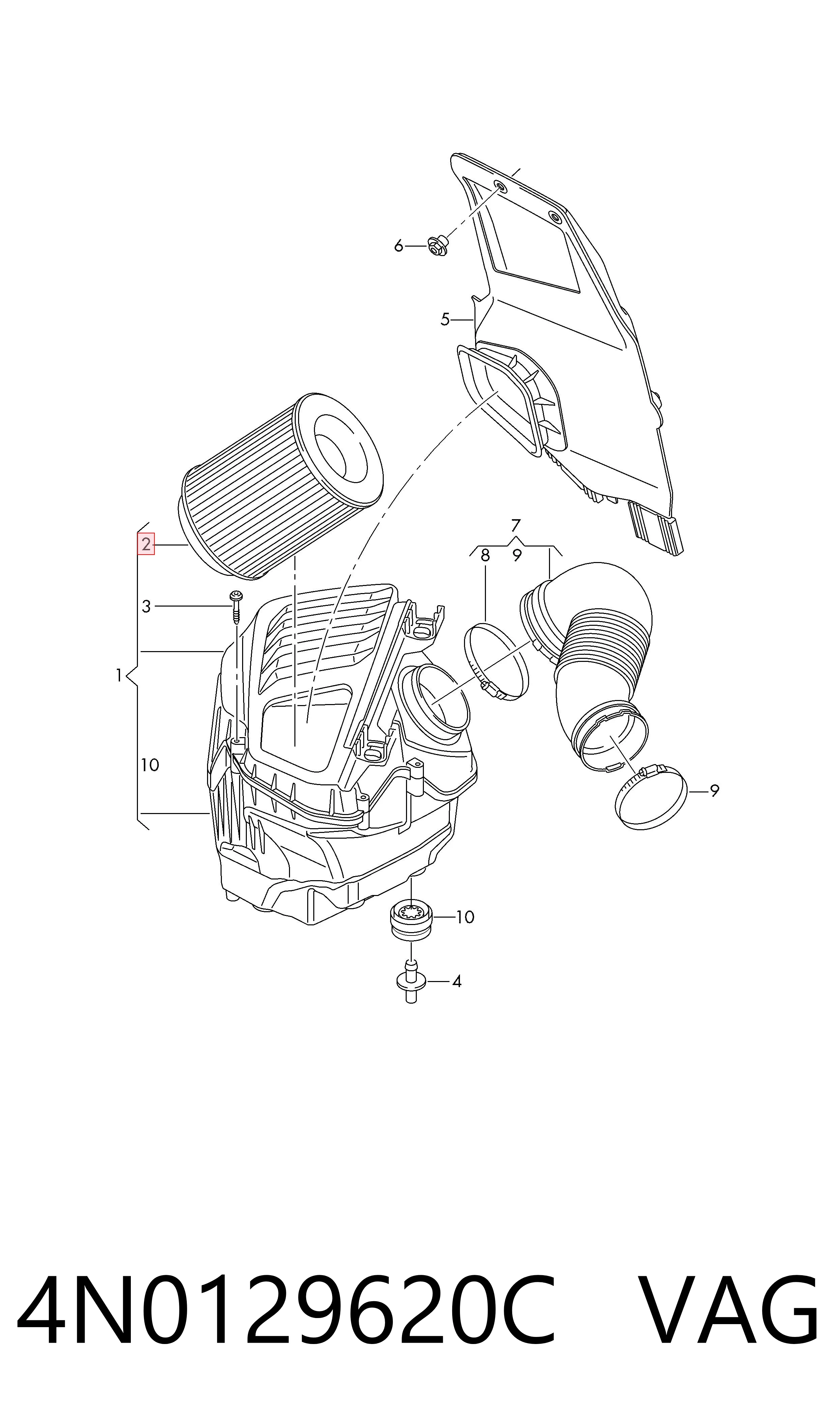 4N0129620C VAG