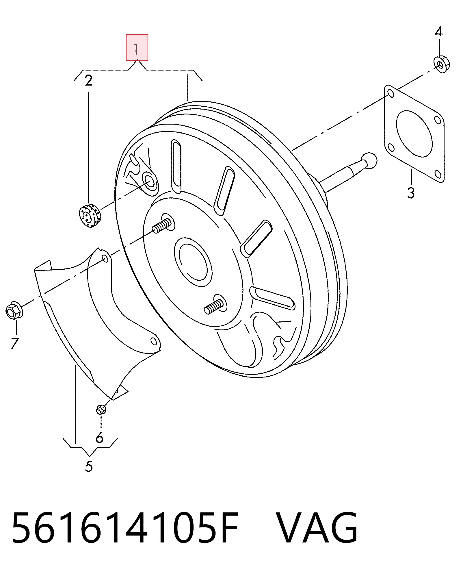 561614105F VAG