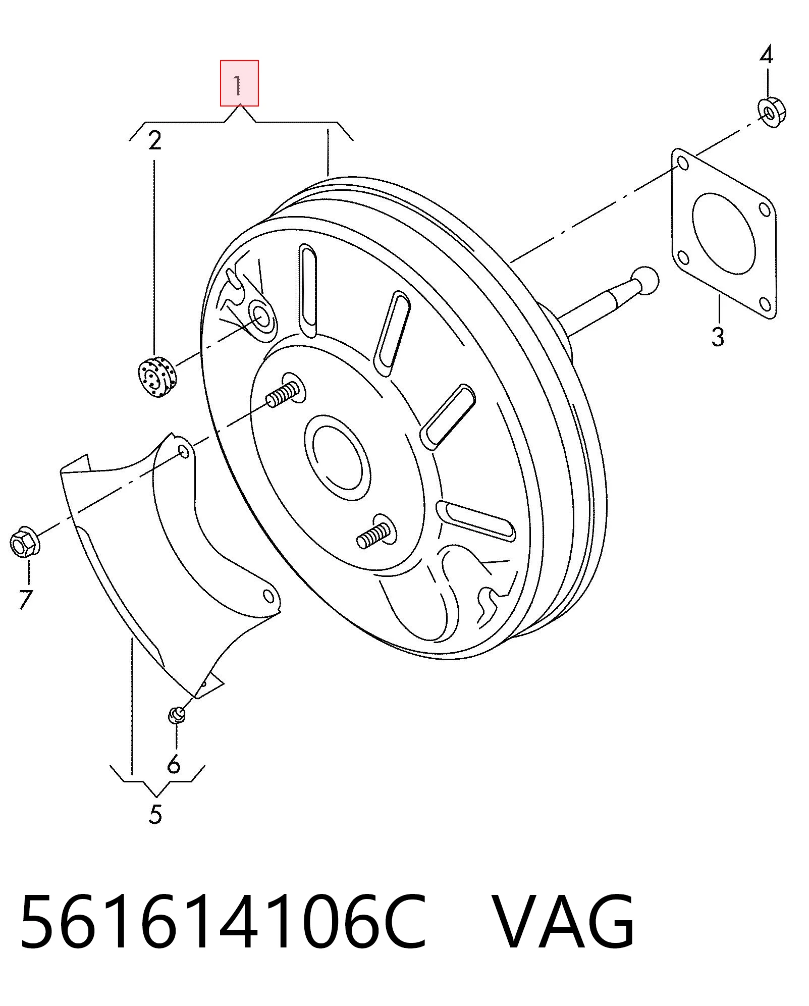 561614106C VAG