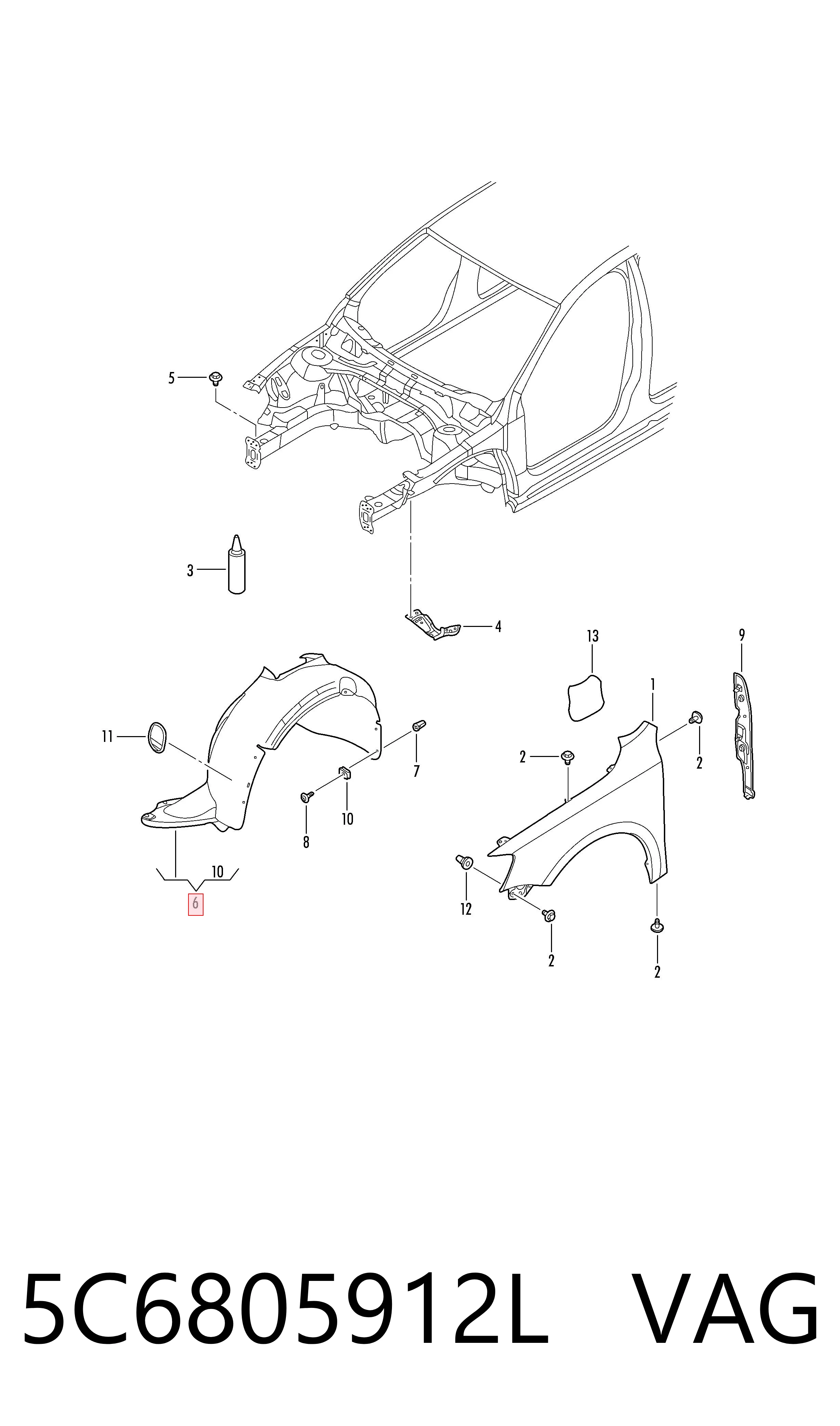 5C6805912L VAG