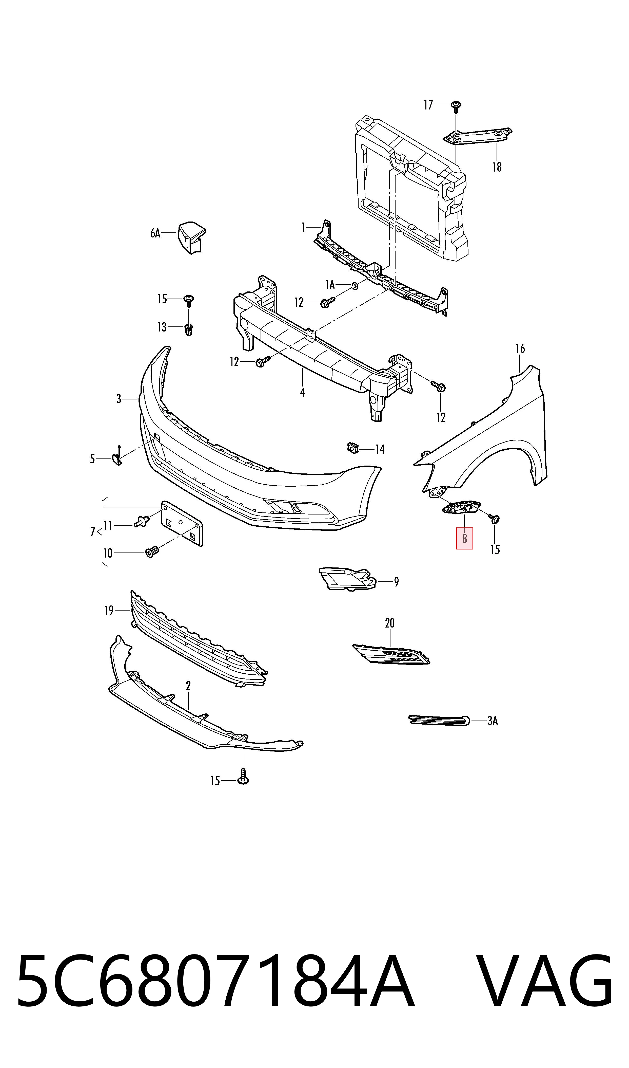 5C6807184A VAG