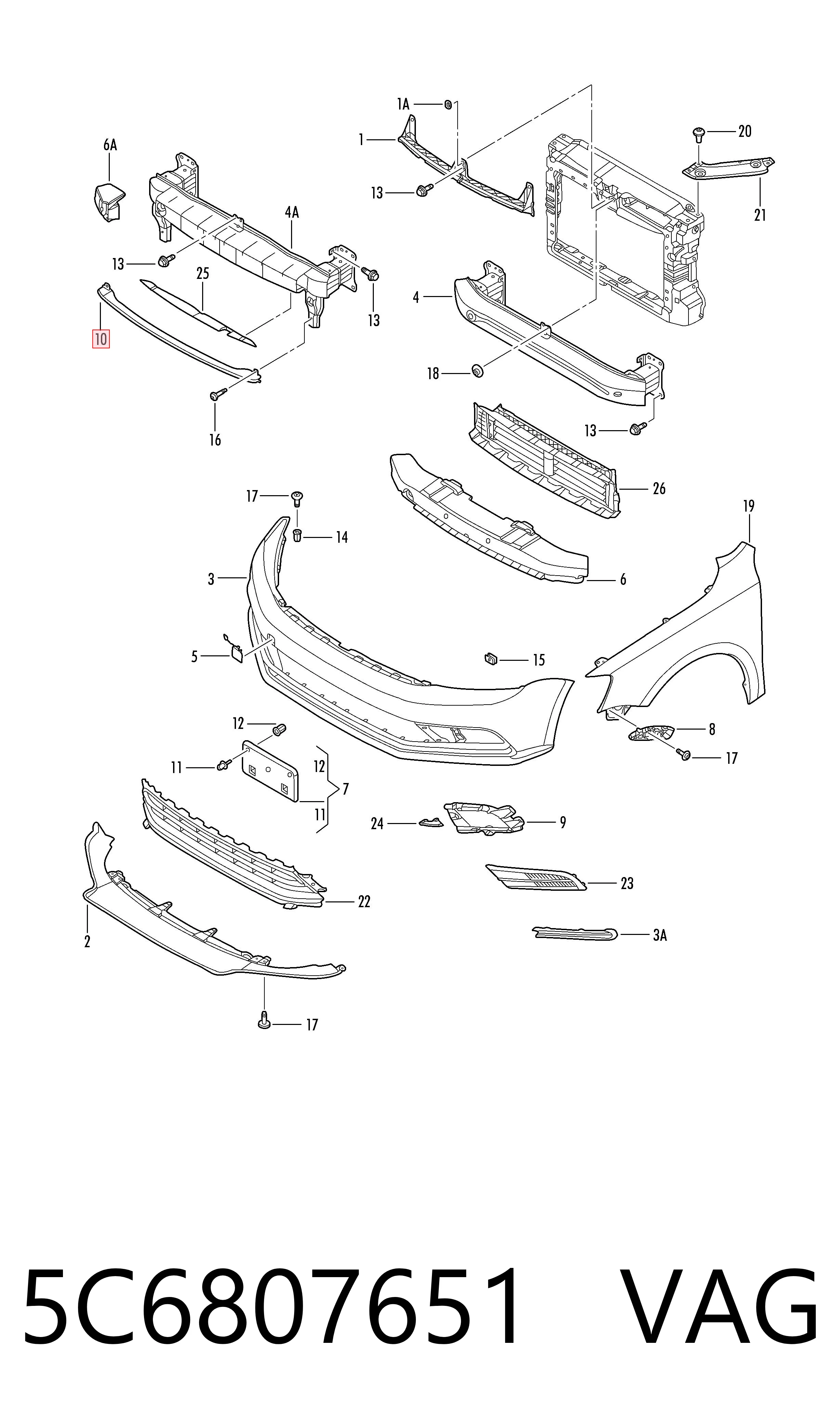 5C6807651 VAG